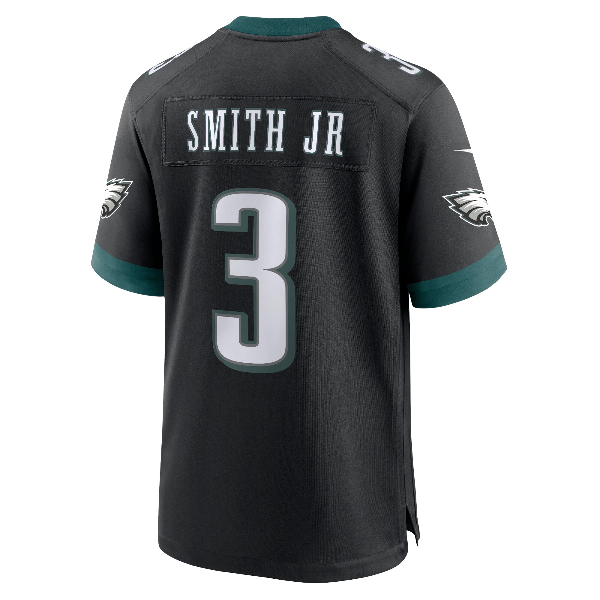 Nolan Smith #3 Philadelphia Eagles Alternate Game Jersey - Black