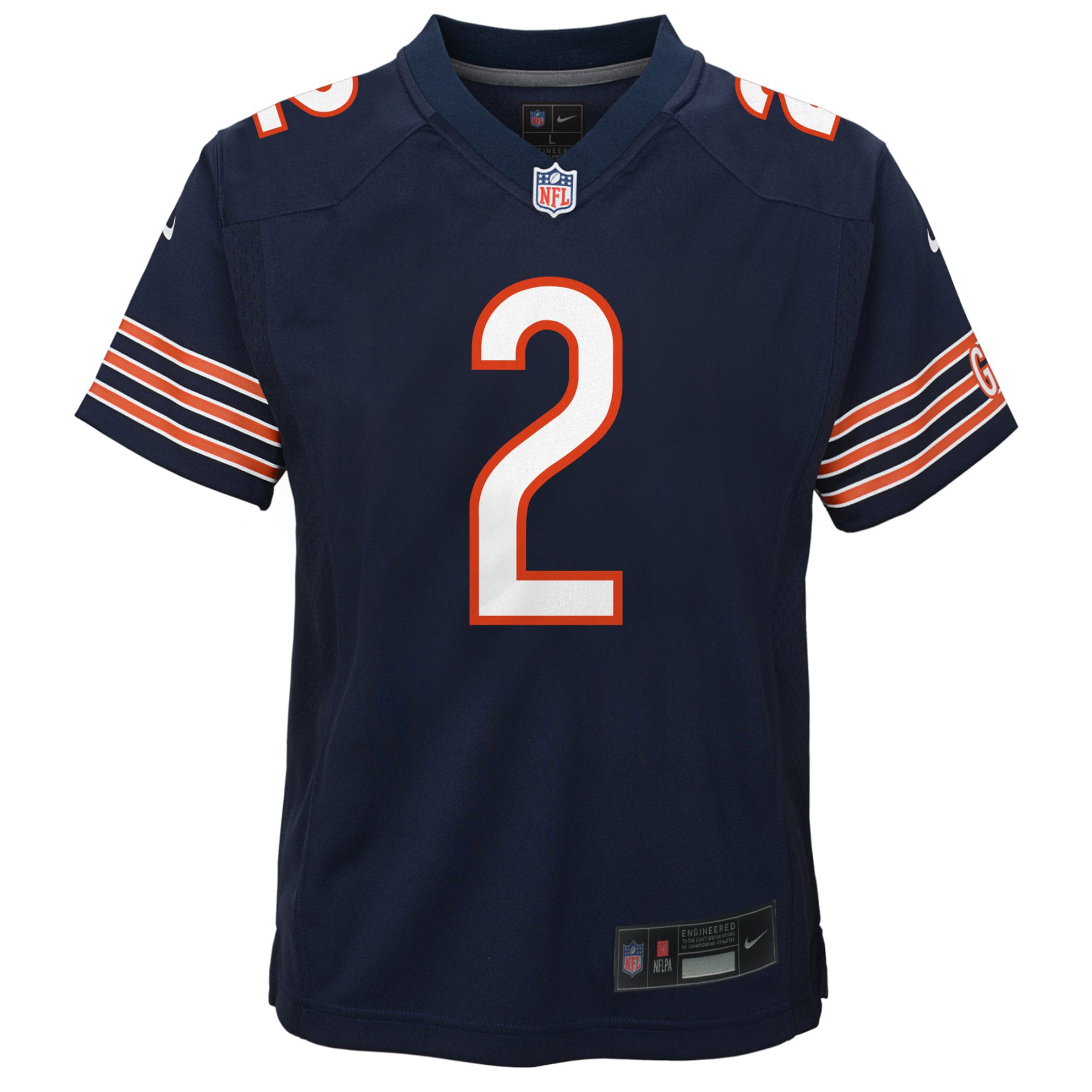 D.J. Moore Chicago Bears  Youth Game Jersey - Navy