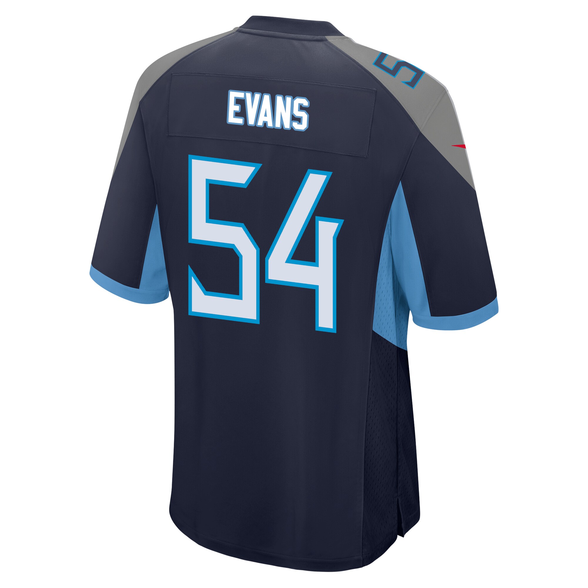 Rashaan Evans Tennessee Titans  Game Player Jersey - Navy