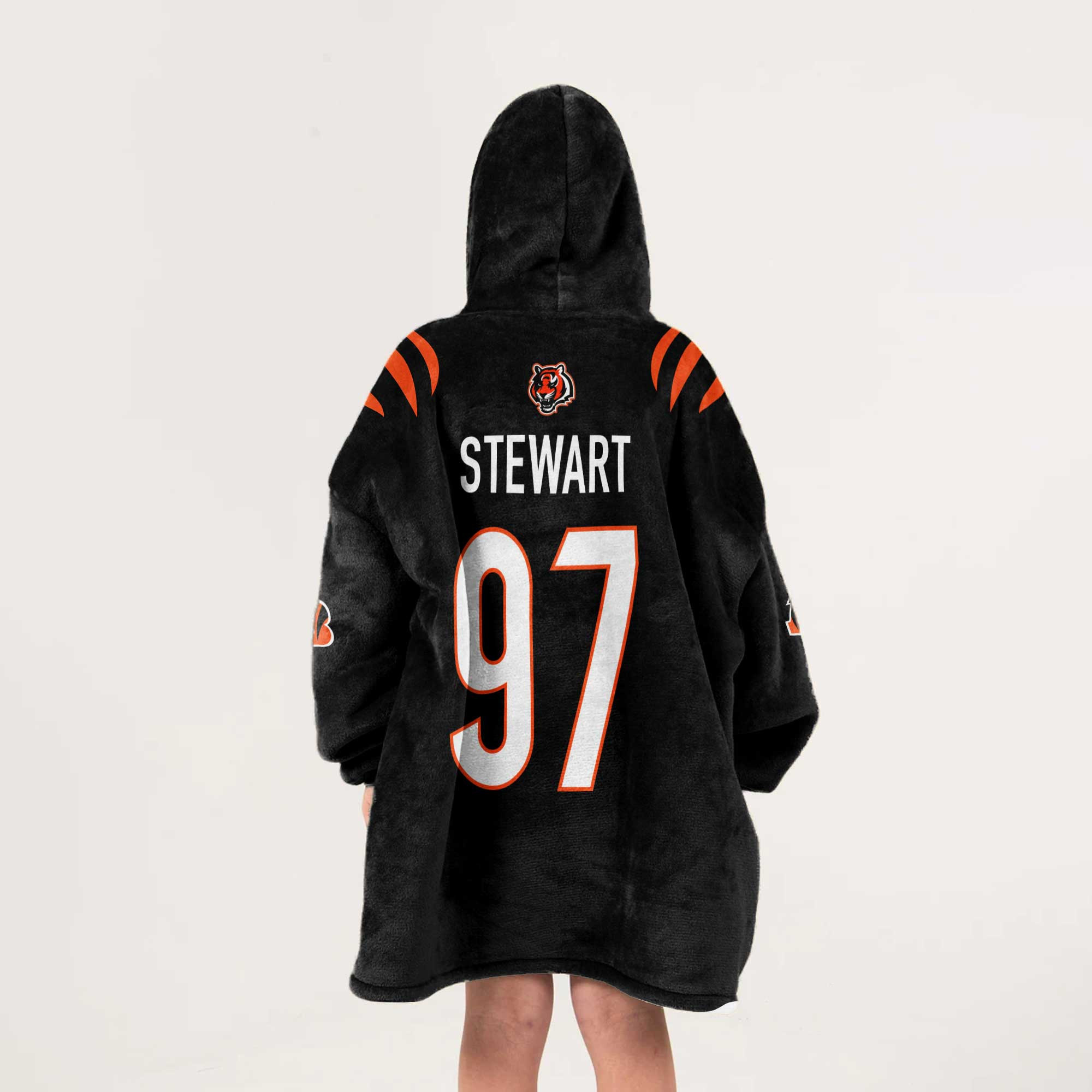 Kid 97 Cincinnati Football Unisex Blanket Hoodie