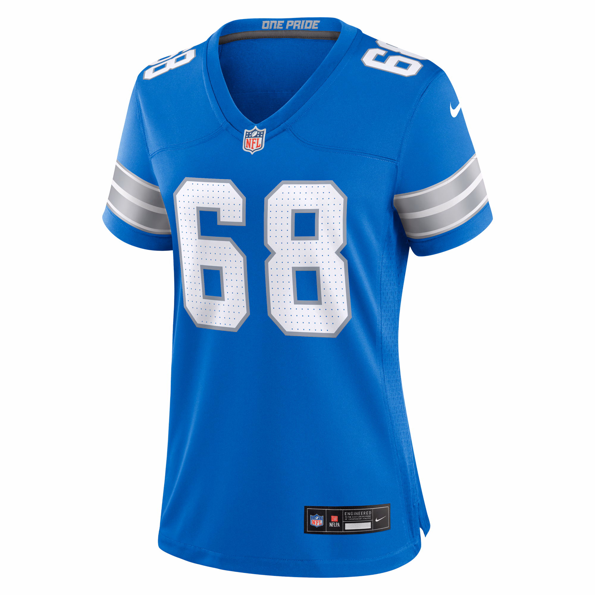 Taylor Decker Detroit Lions Women's Team Game Jersey -  Blue