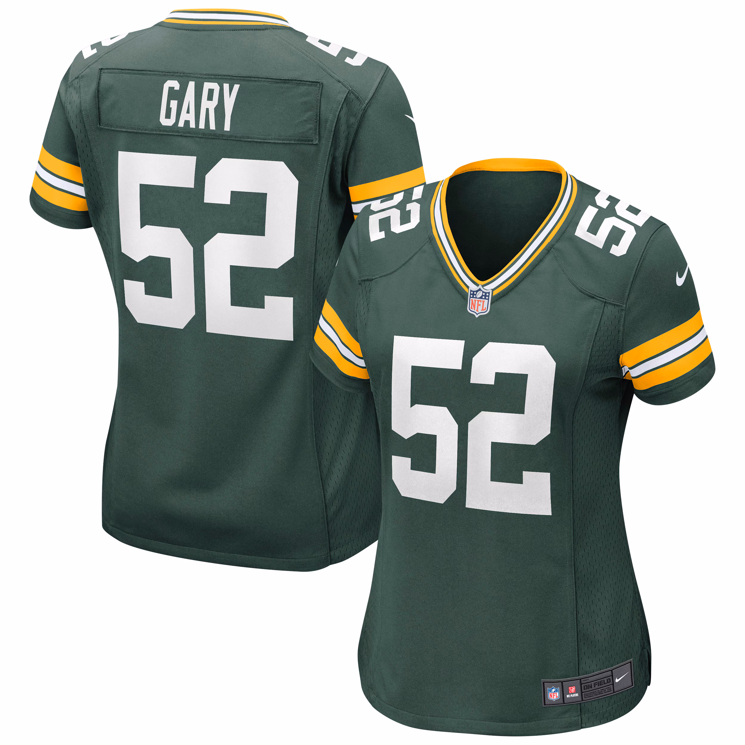 Rashan Gary Green Bay Packers Women's Game Jersey - Green