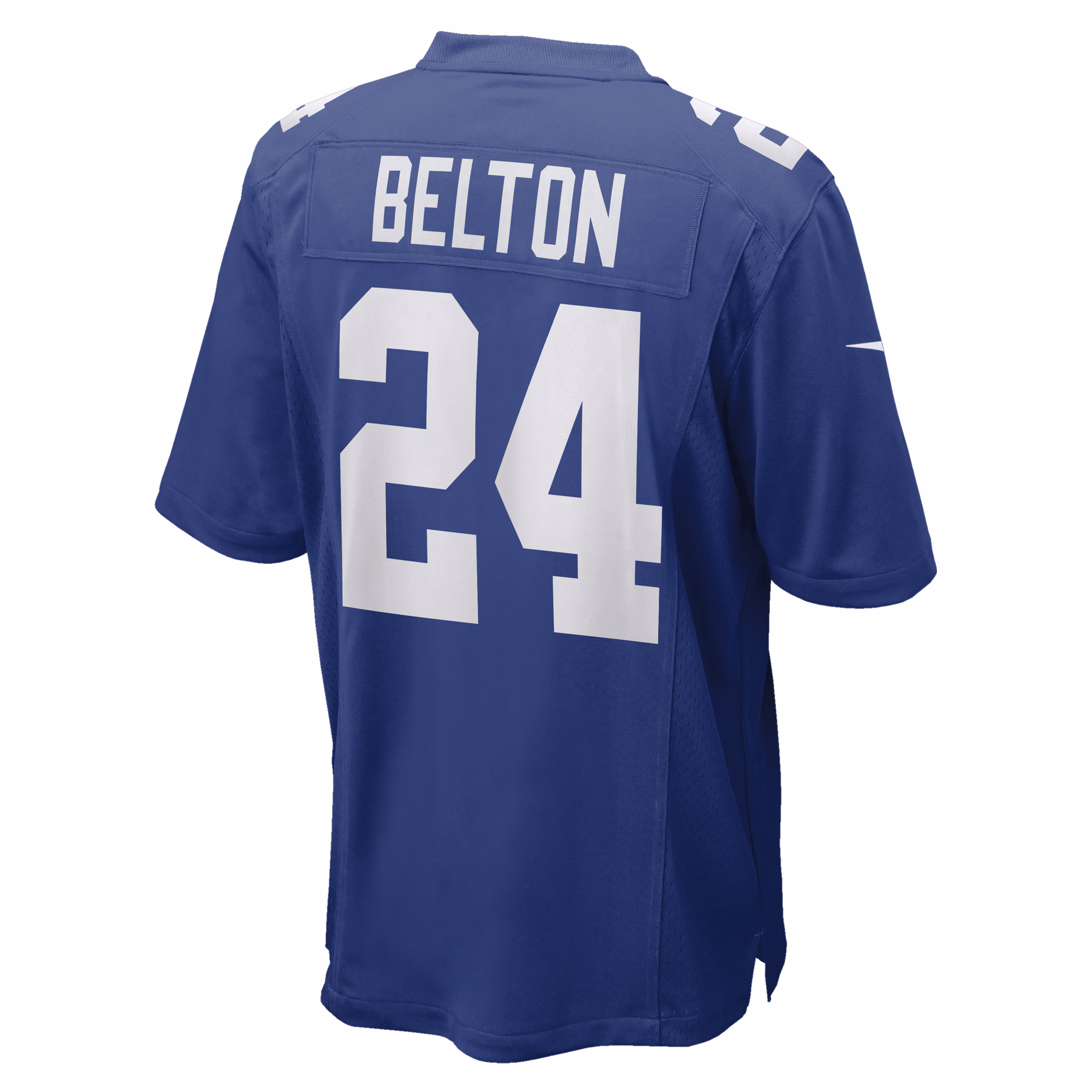Dane Belton New York Giants Game Player Jersey - Royal