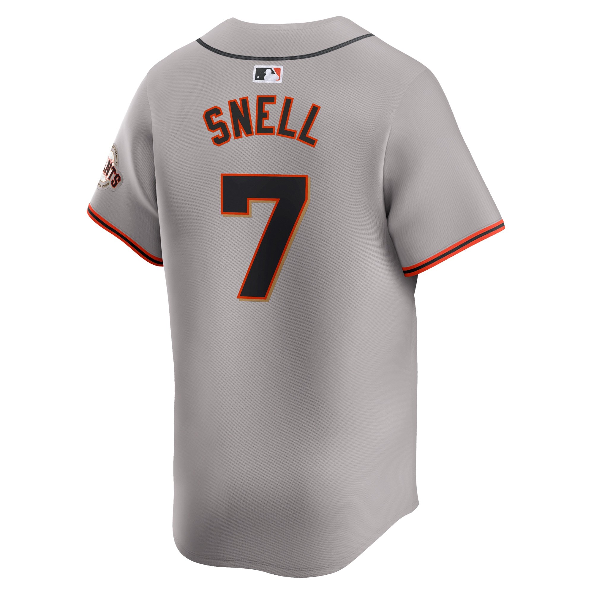 Men's San Francisco Giants Blake Snell  Gray Away Limited Jersey