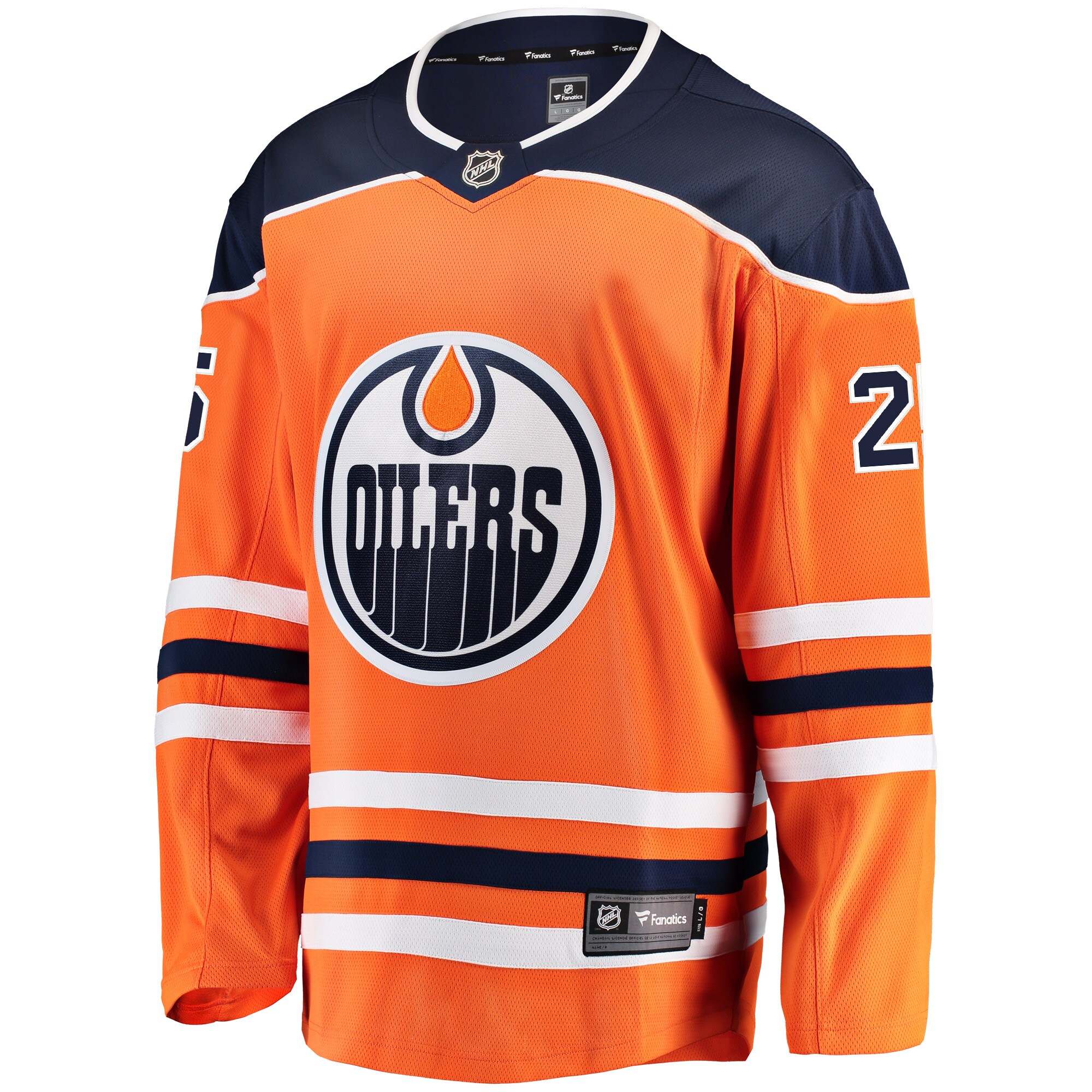 Darnell Nurse Edmonton Oilers Breakaway Player Jersey - Orange
