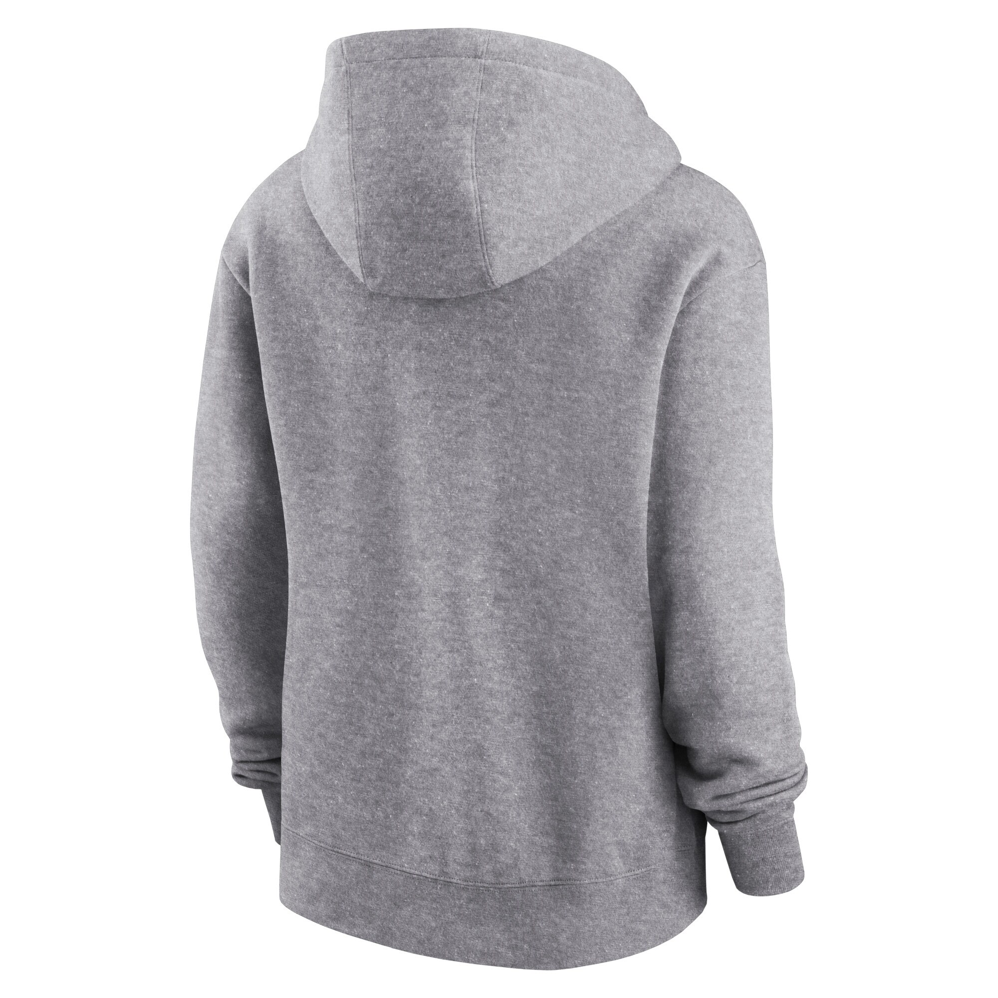 Indianapolis Colts Women's Team Logo Club Fleece Pullover Hoodie - Heather Gray