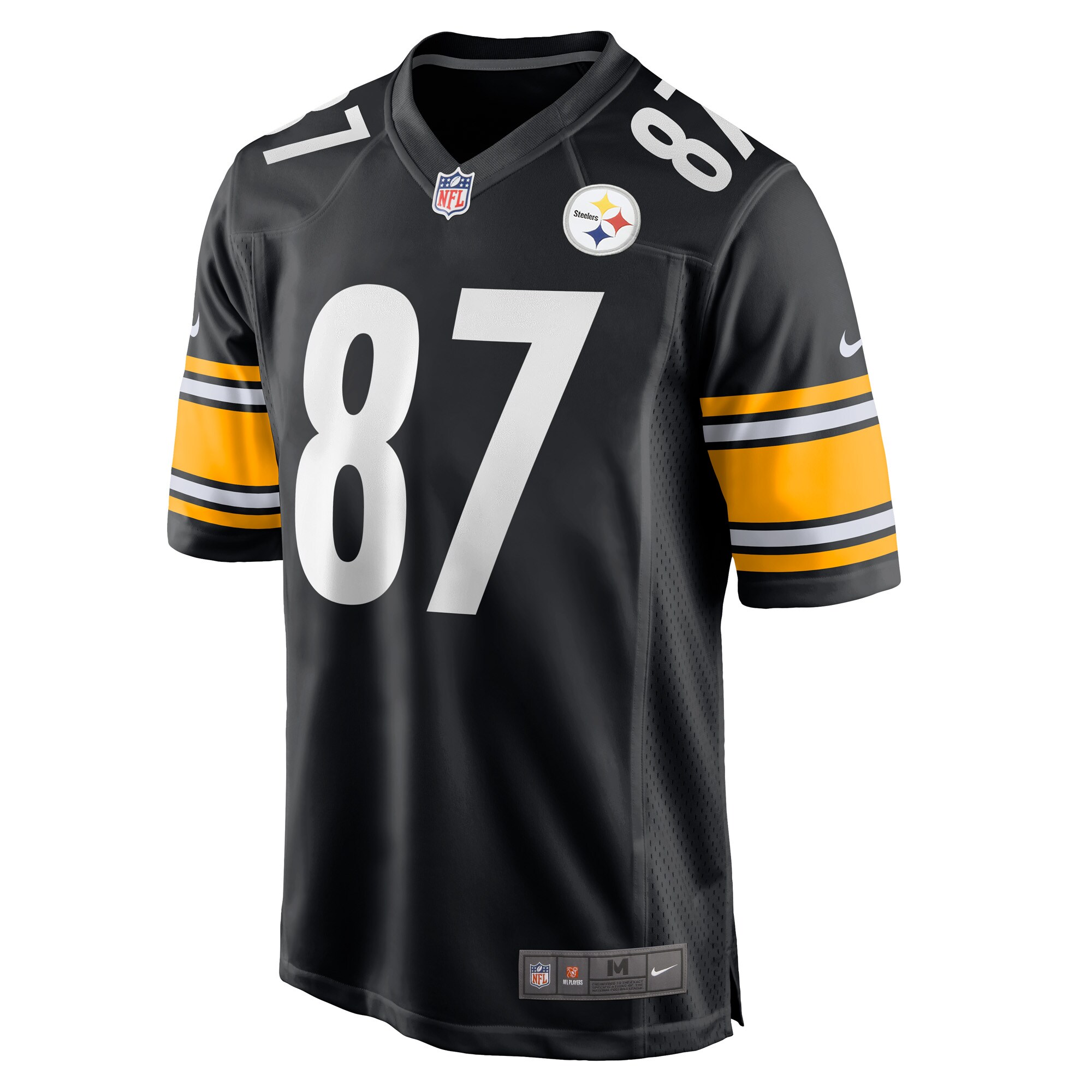 Justin Rigg Pittsburgh Steelers  Game Player Jersey - Black