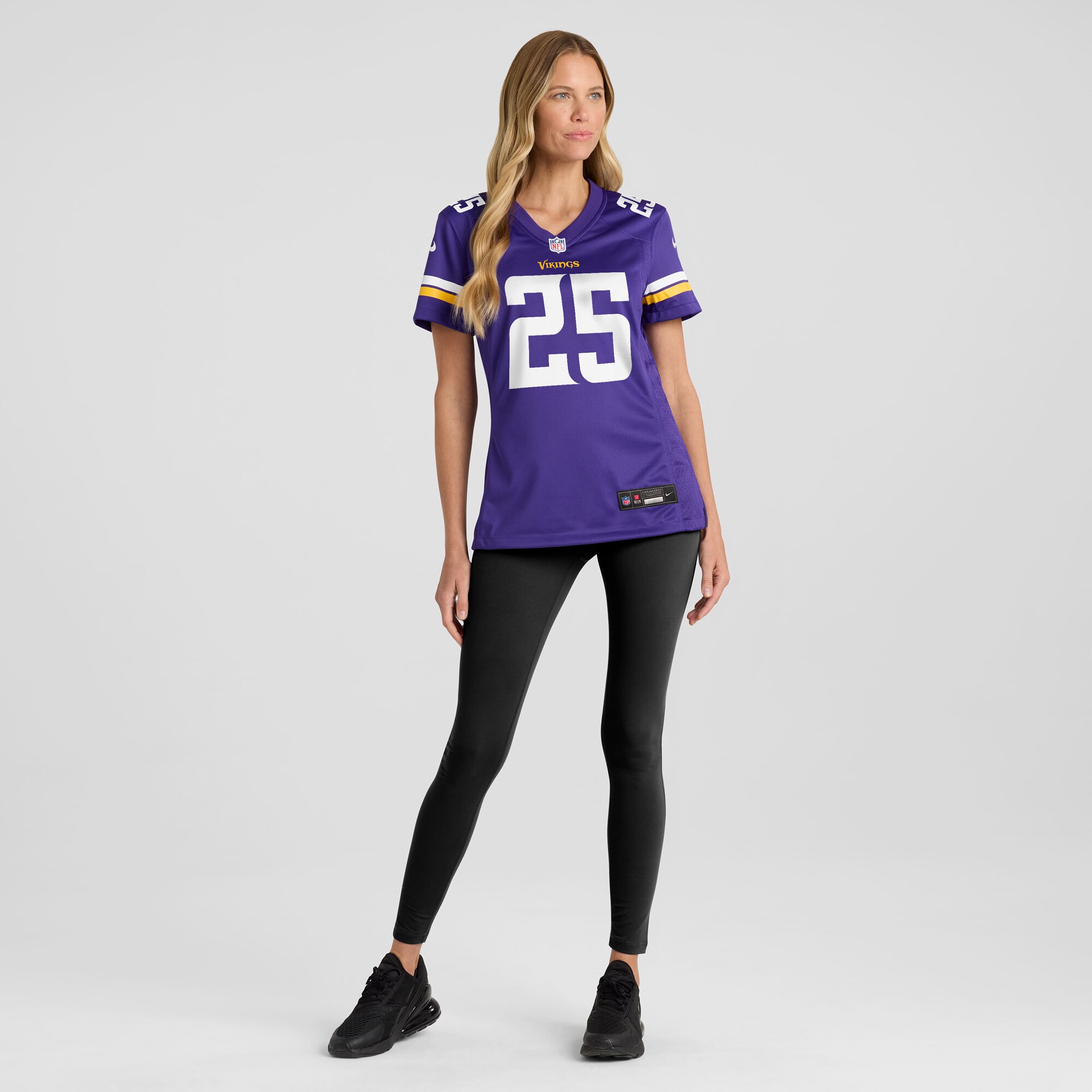 Theo Jackson Minnesota Vikings Women's Home Game Player Jersey - Purple