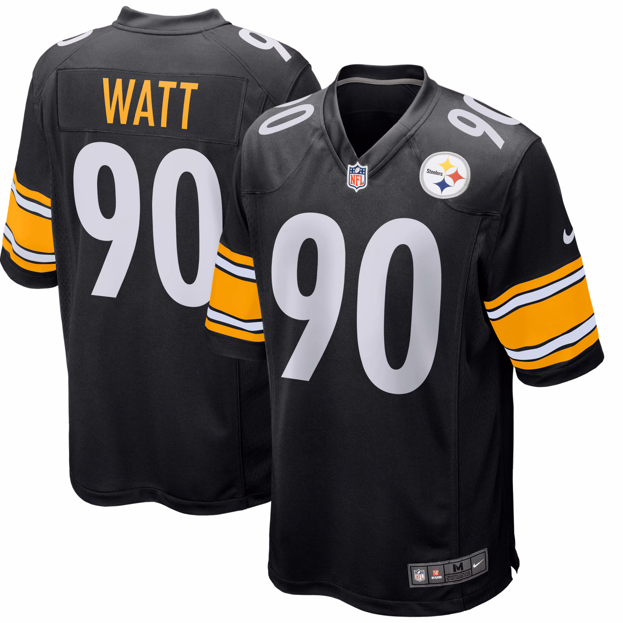 T.J. Watt Pittsburgh Steelers Youth Game Jersey - White