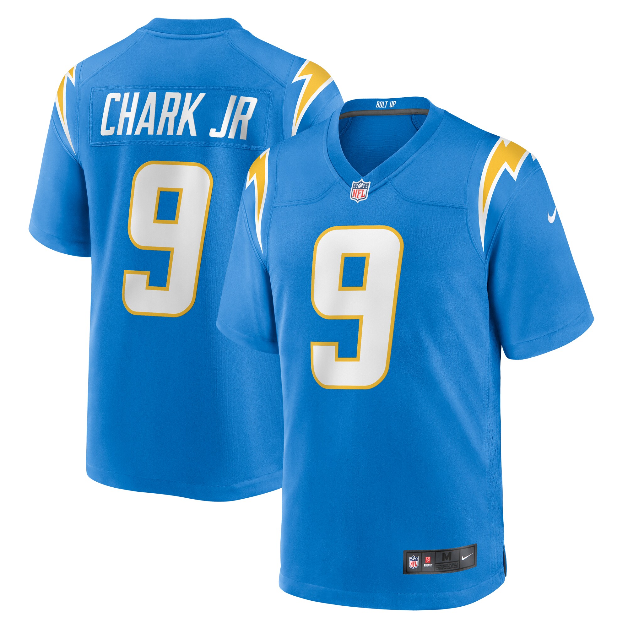 DJ Chark Jr. Los Angeles Chargers Game Jersey -  Powder Blue