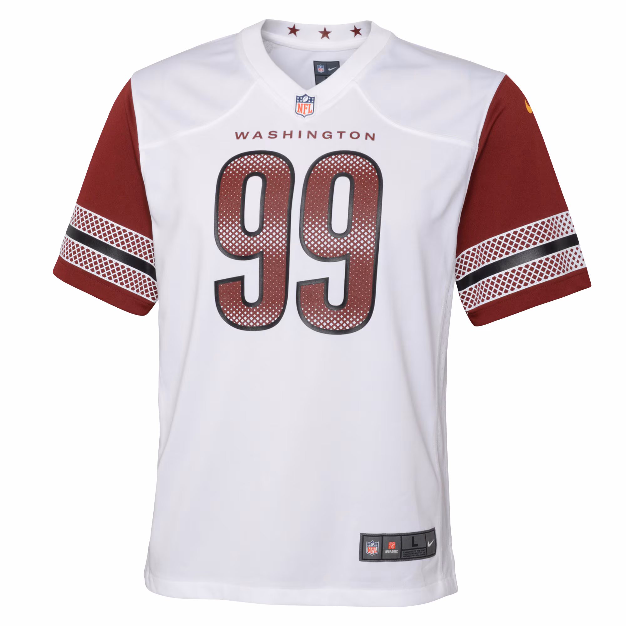 Chase Young Washington Commanders Youth Game Jersey - Black