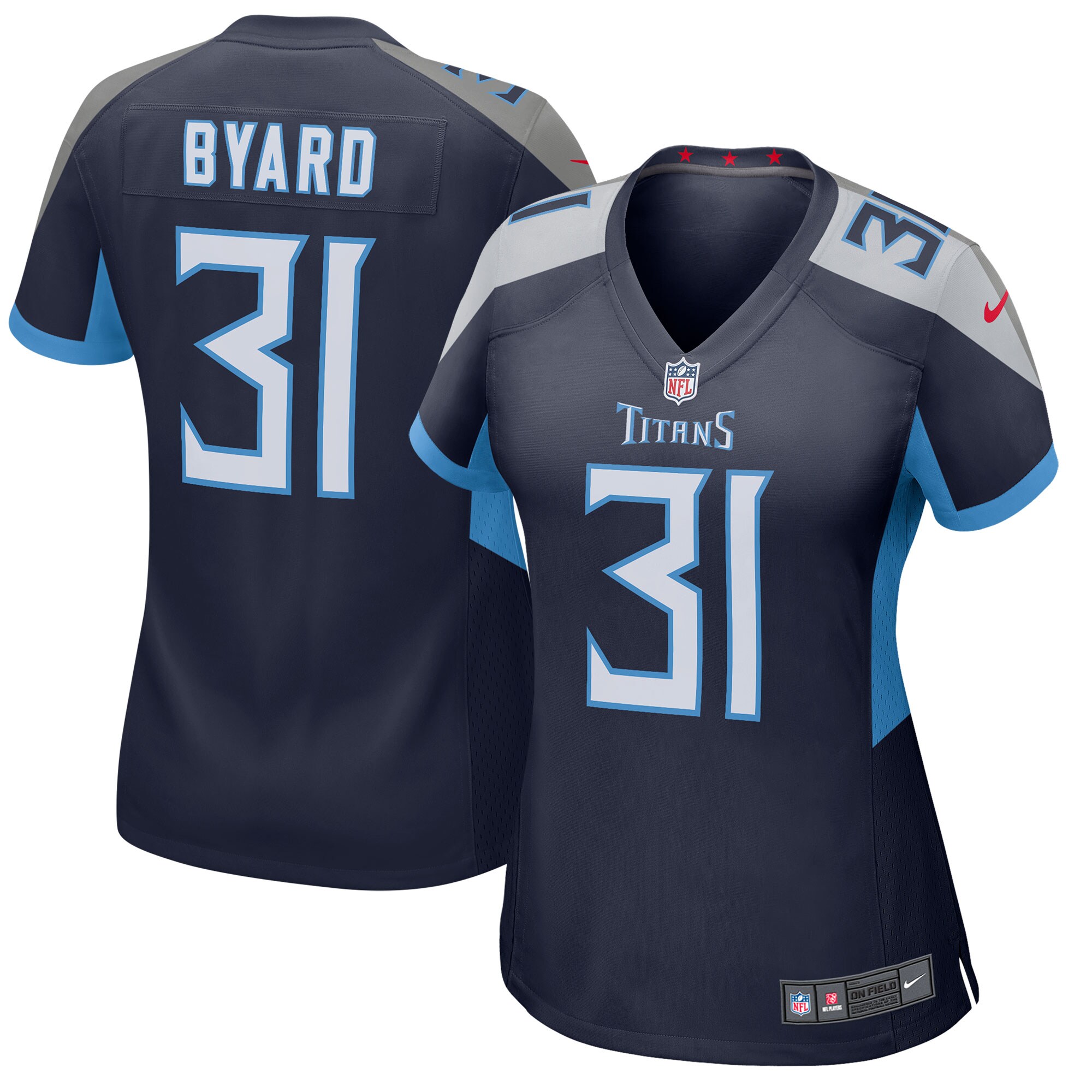 Kevin Byard Tennessee Titans  Women's Player Game Jersey - Navy