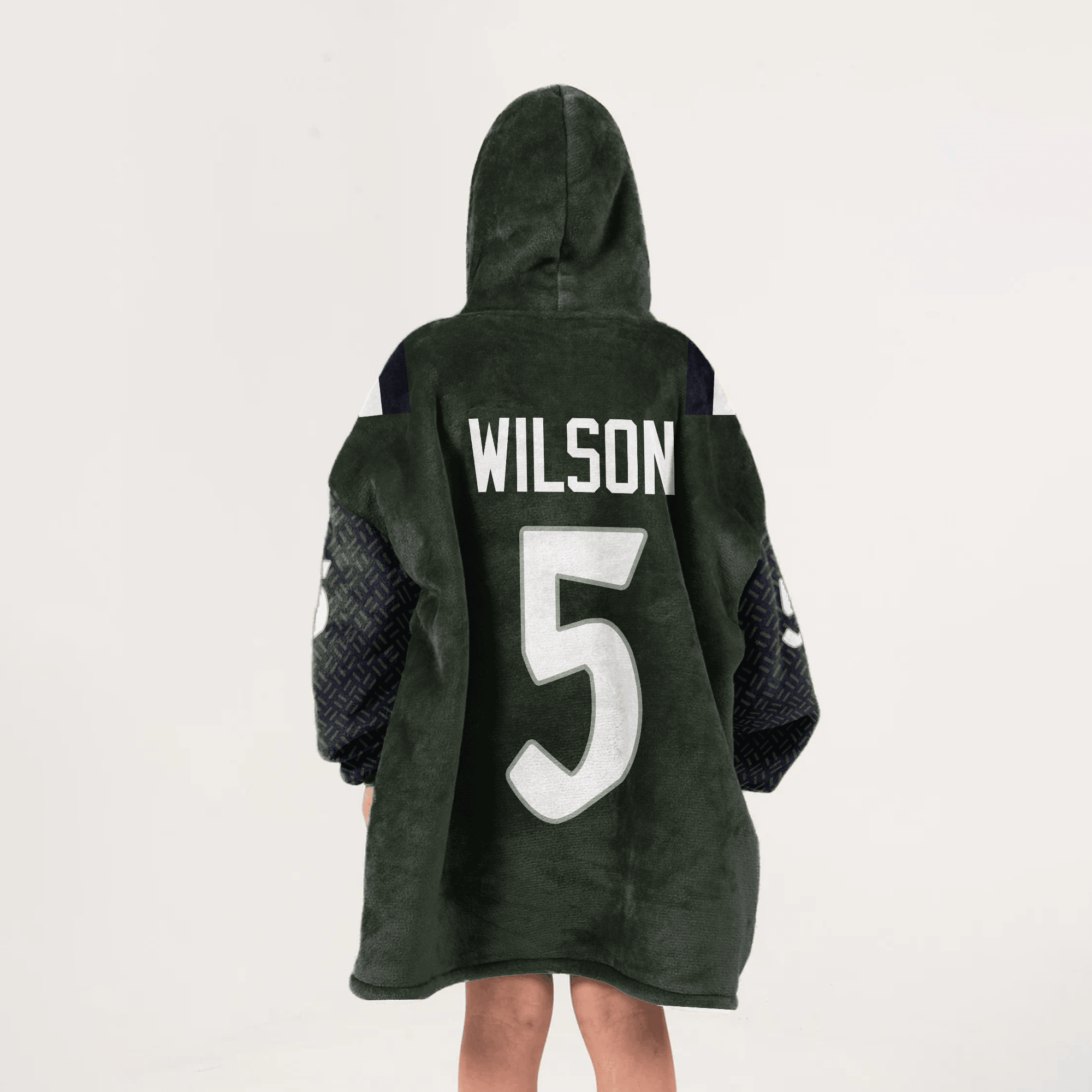 Kid G.W 5 New York J Football Unisex Blanket Hoodie