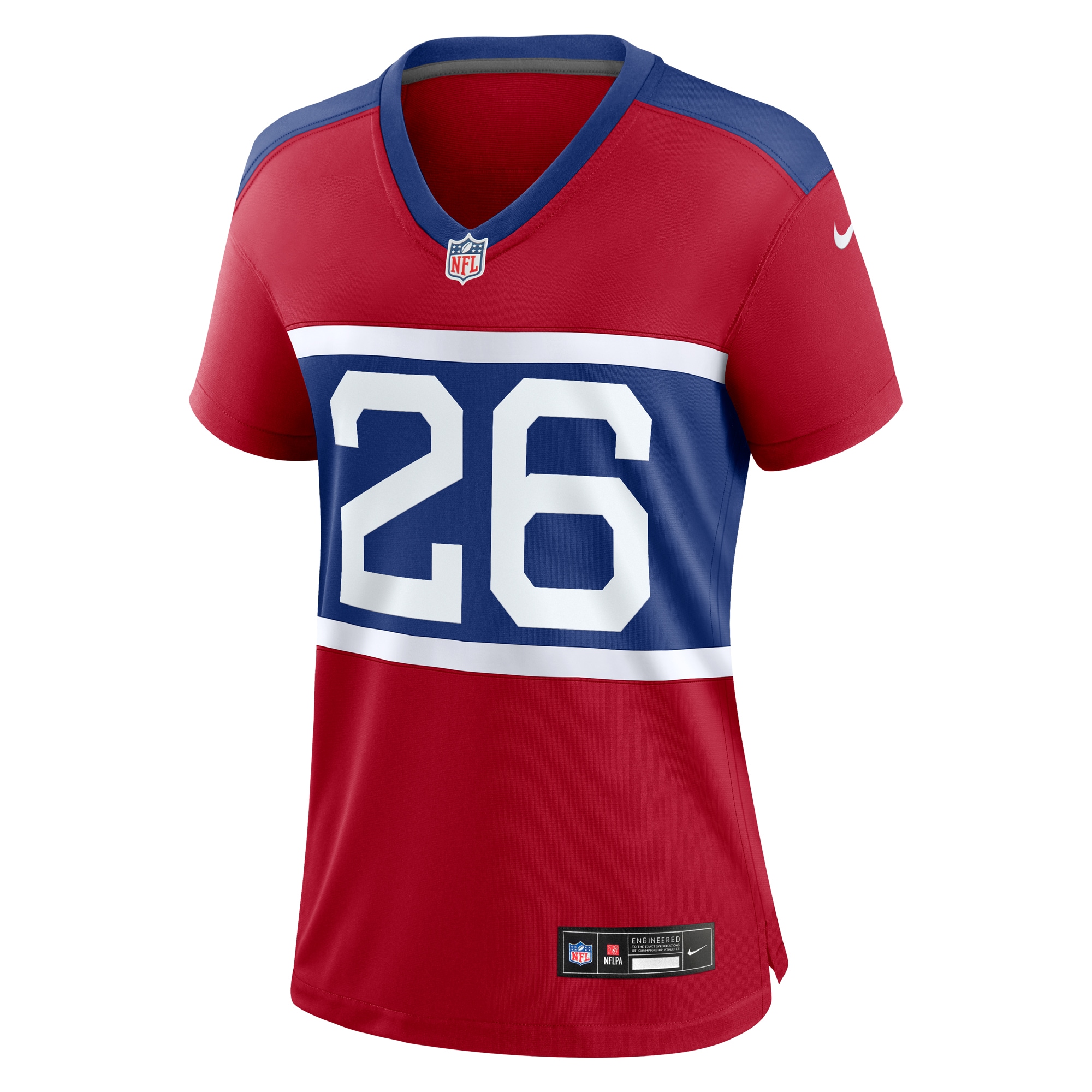 Devin Singletary New York Giants Women's Alternate Player Game Jersey - Century Red