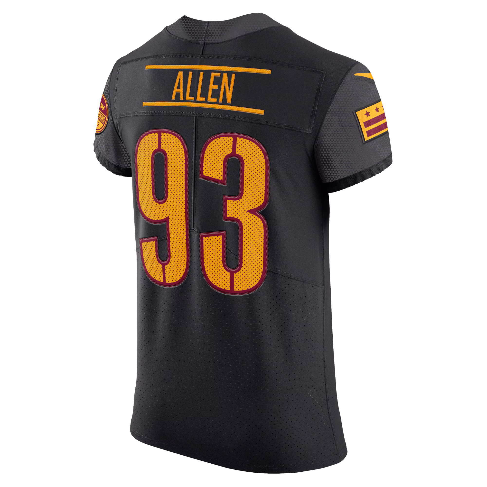 Jonathan Allen Washington Commanders Alternate Vapor Elite Jersey - Black