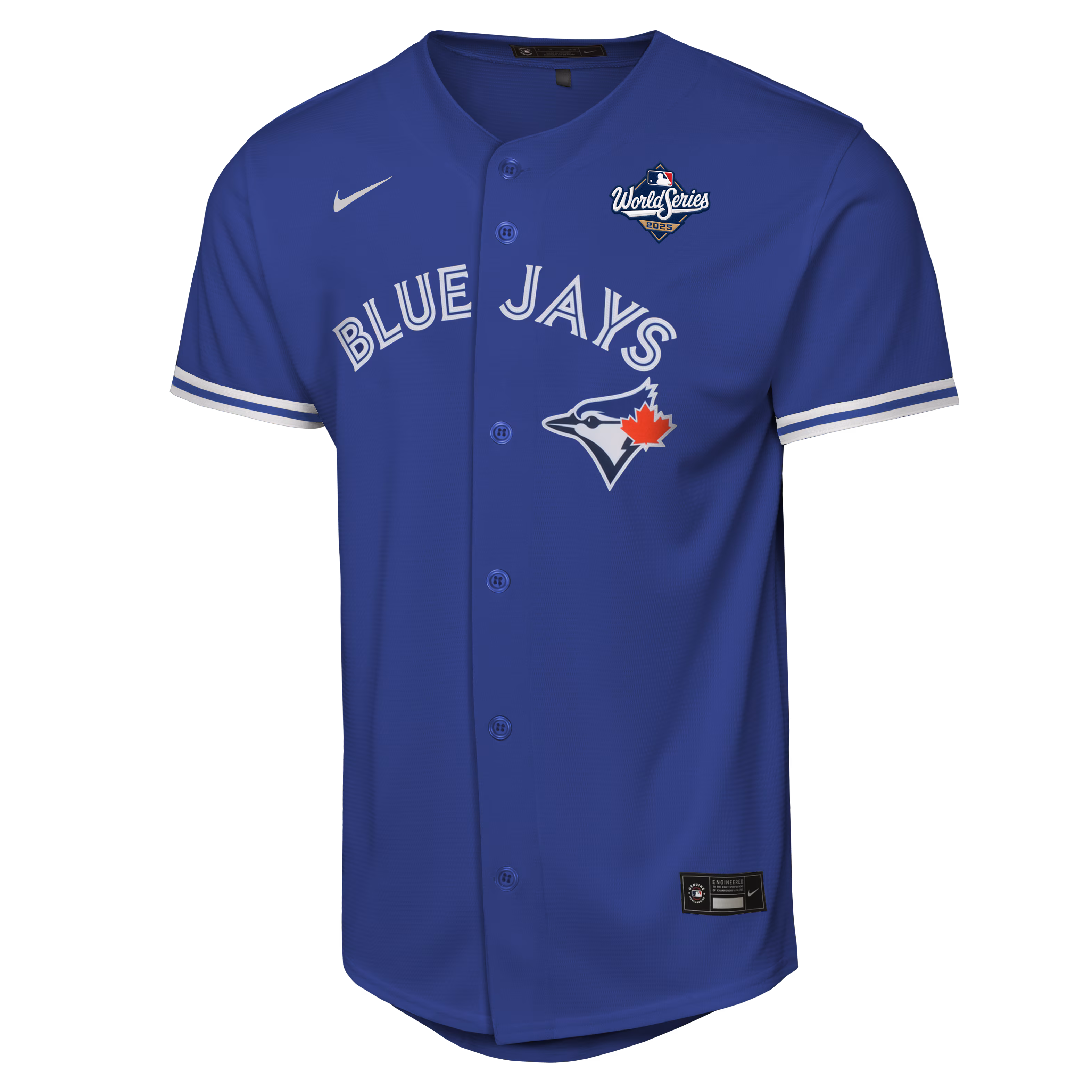 Vladimir Guerrero Jr. #27 Toronto Blue Jays Youth 2025 World Series Alternate Replica Jersey - Royal