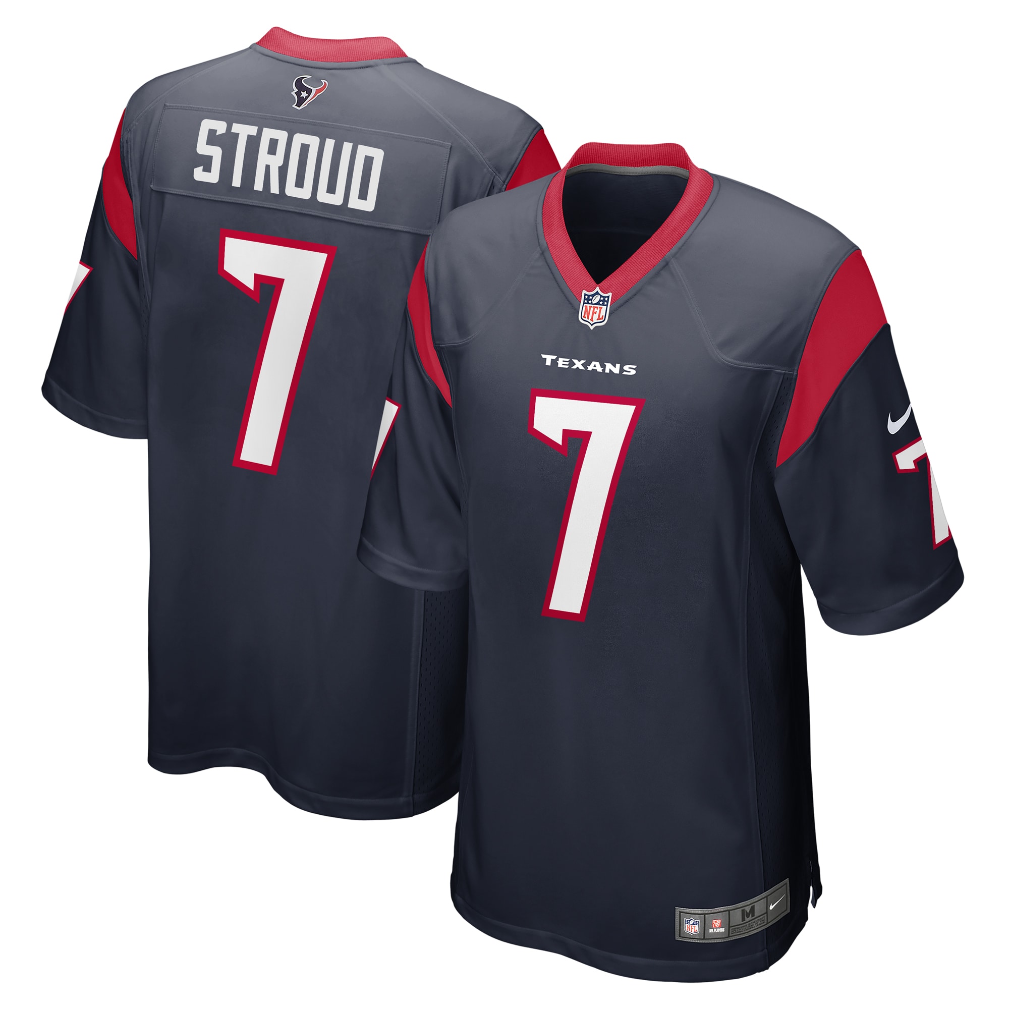 CJ Stroud Houston Texans  Youth 2023 NFL Draft First Round Pick Game Jersey - Navy