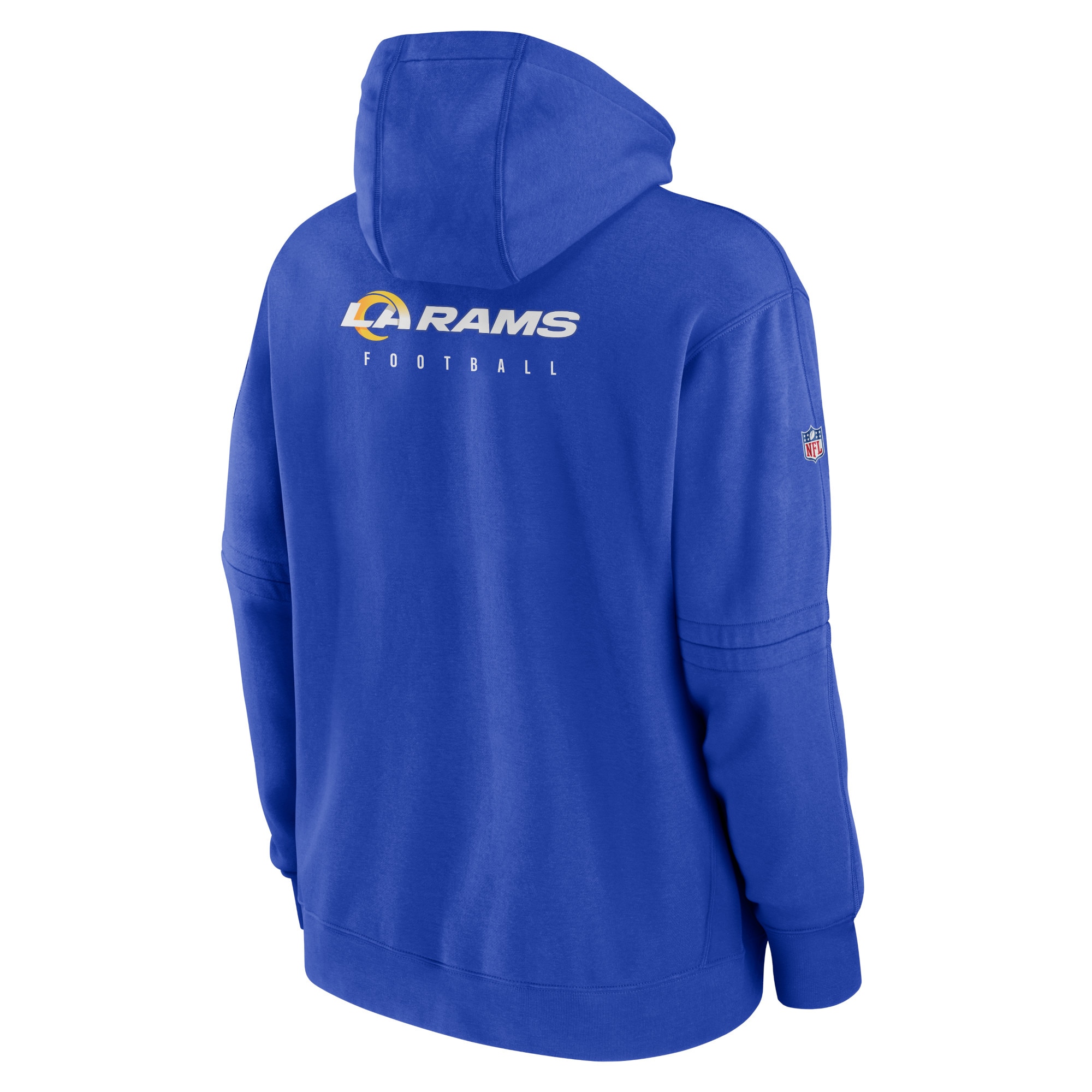 Los Angeles Rams  Sideline Club Fleece Pullover Hoodie - Royal