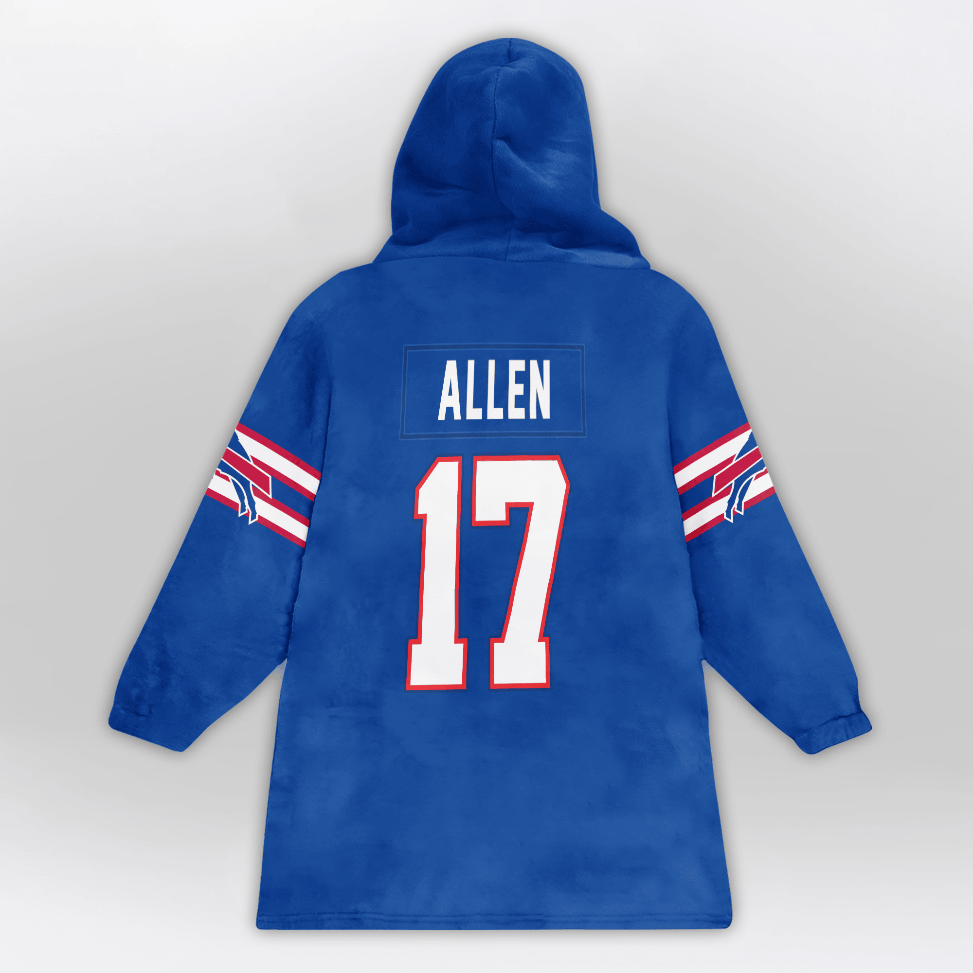 Adult J.A 17 Buffalo Football Unisex Blanket Hoodie