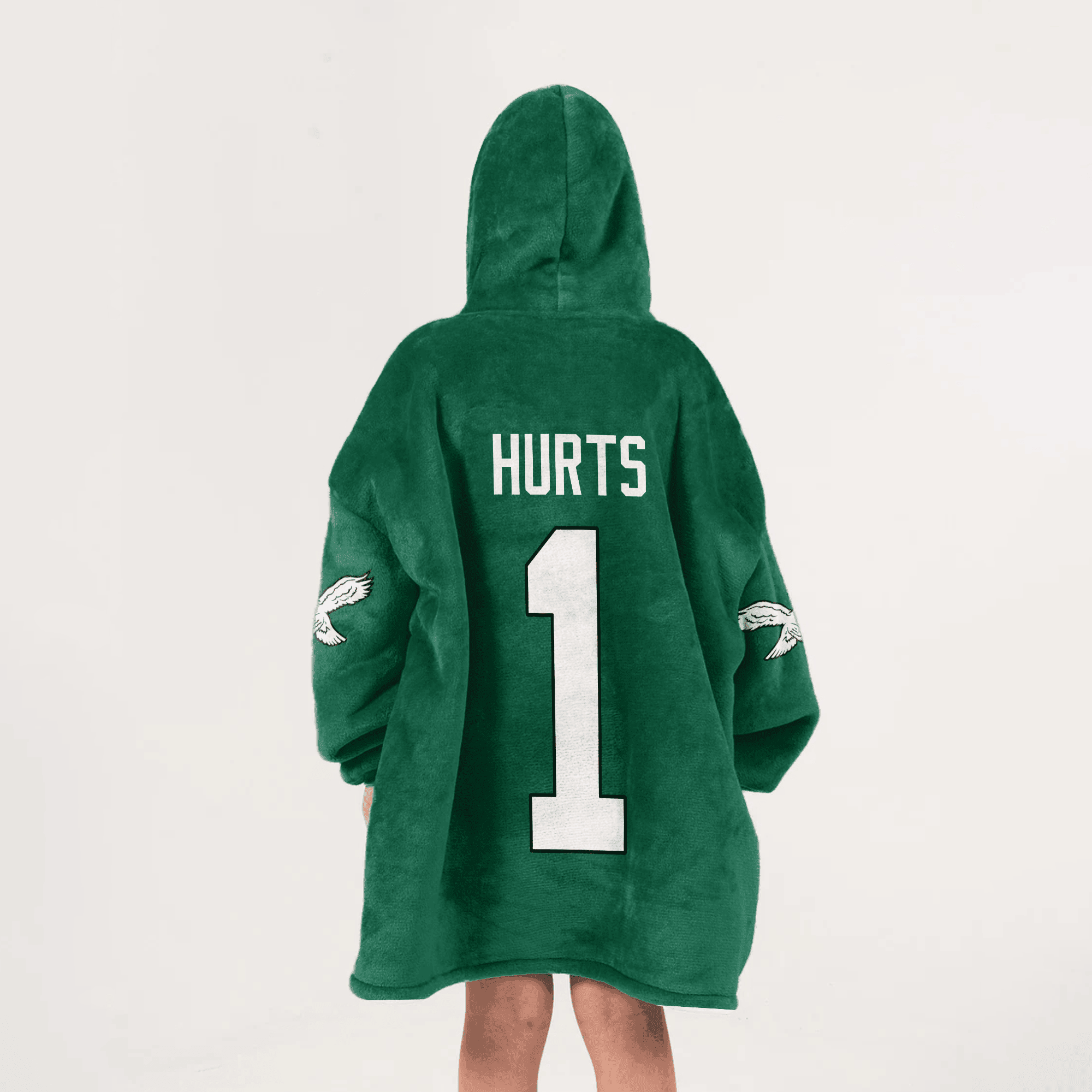 Kid 1 Philadelphia Football Unisex Blanket Hoodie