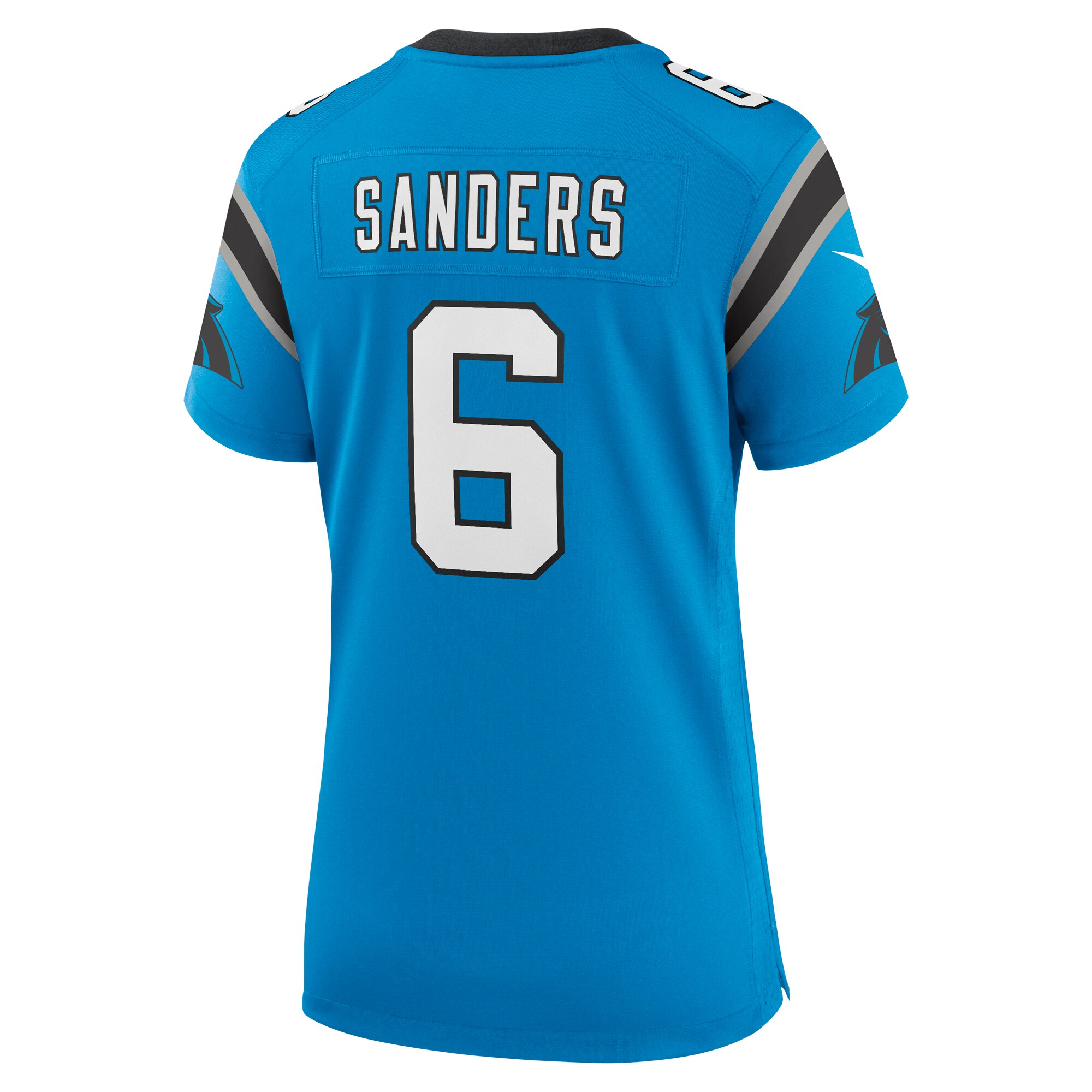 Miles Sanders Carolina Panthers Women's Team Game Jersey - Black