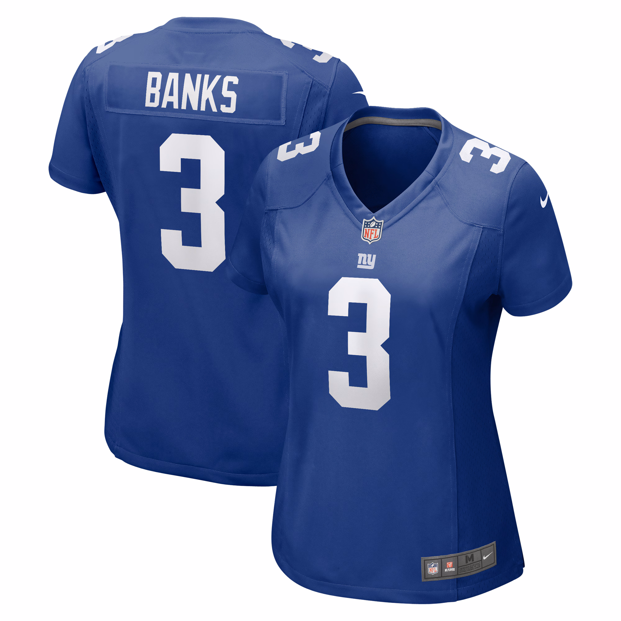 Deonte Banks New York Giants Women's  Game Jersey -  Royal