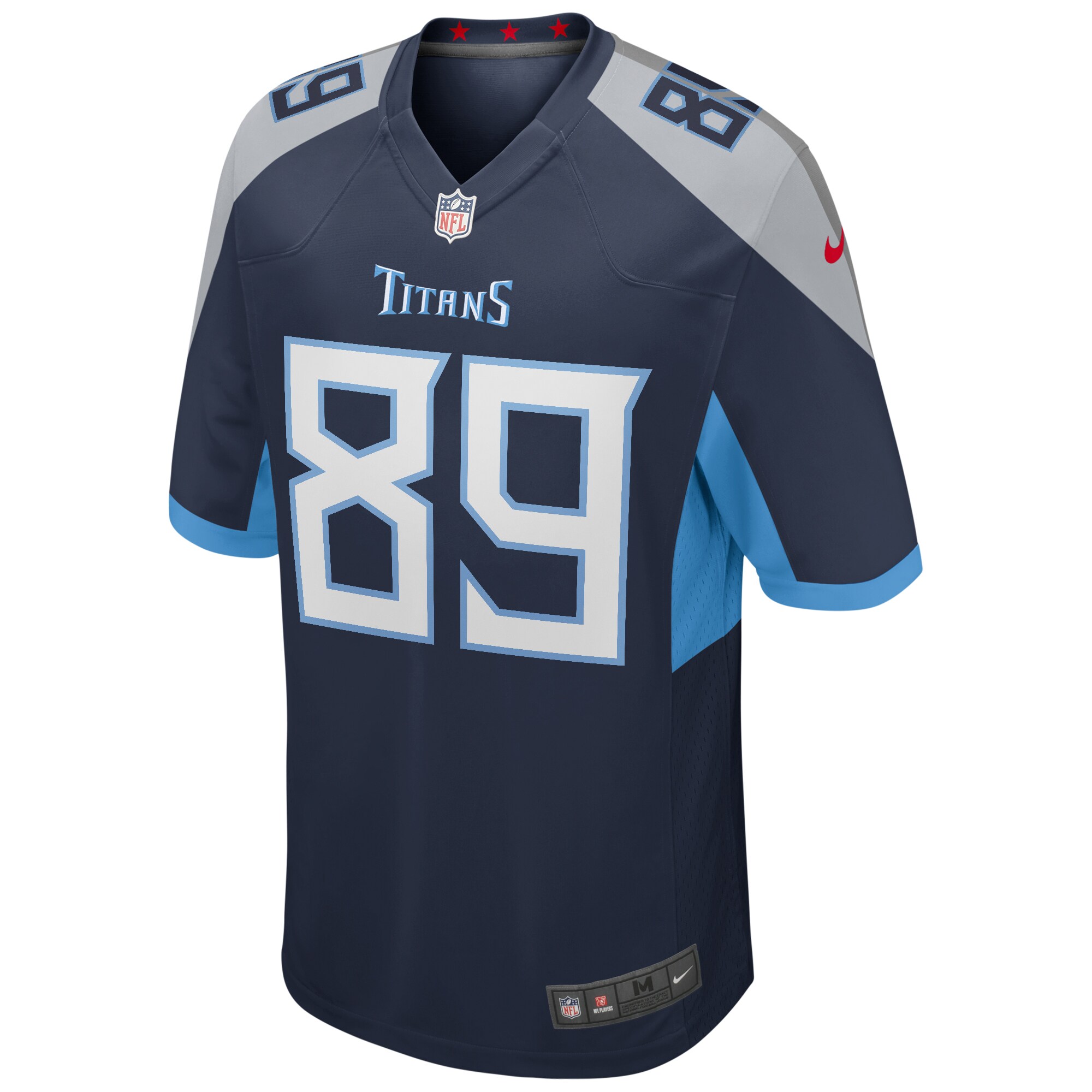 Frank Wycheck Tennessee Titans Game Retired Player Jersey - Navy