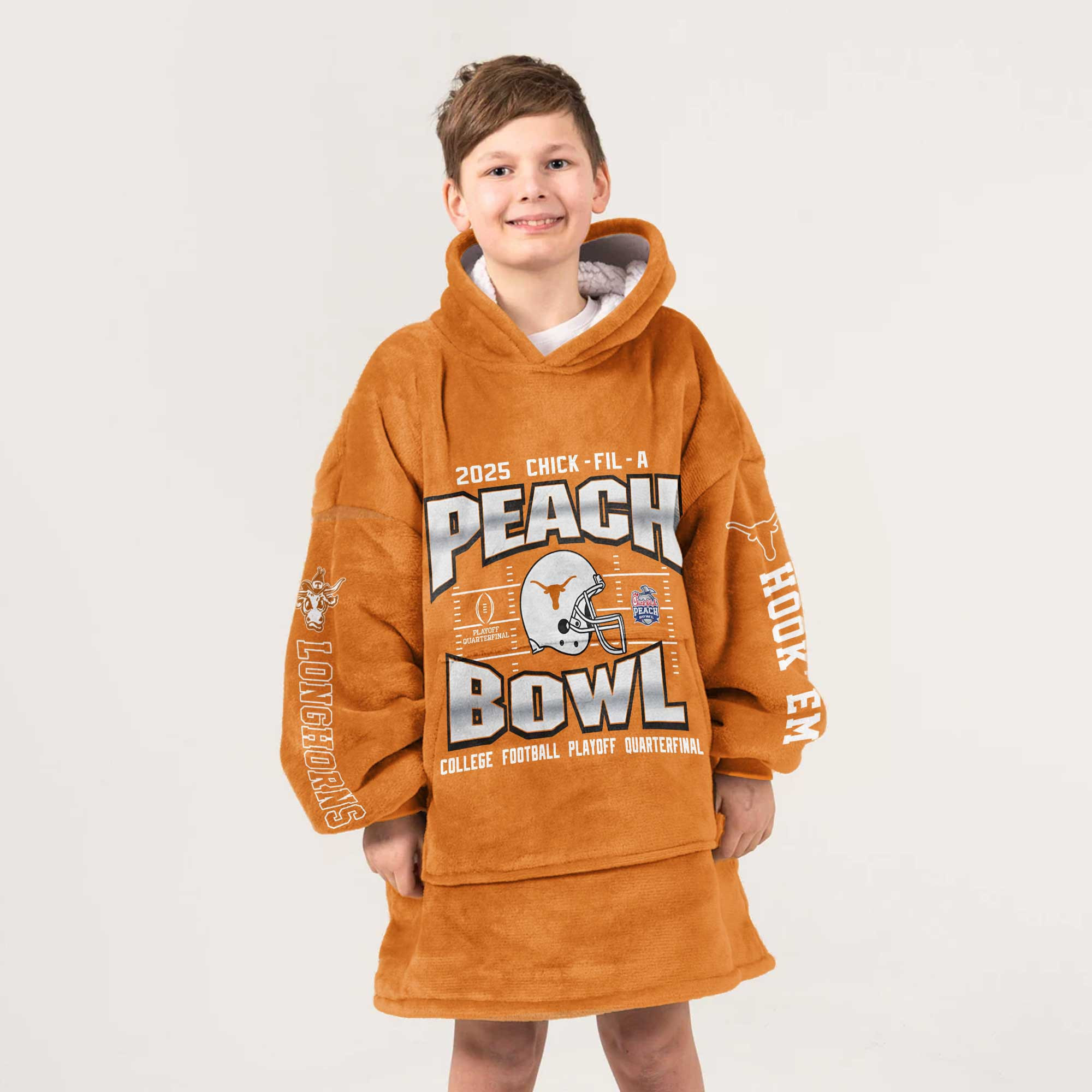 Adult Champions Texas Football Unisex Blanket Hoodie