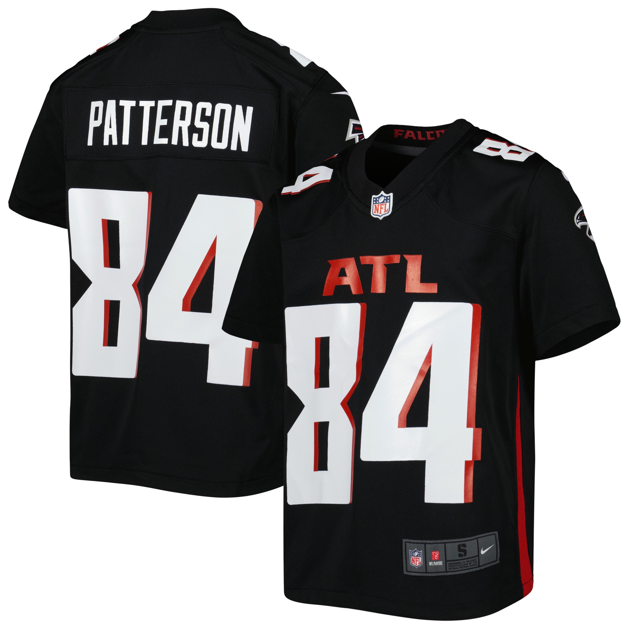Cordarrelle Patterson Atlanta Falcons  Youth Alternate Game Jersey - Black