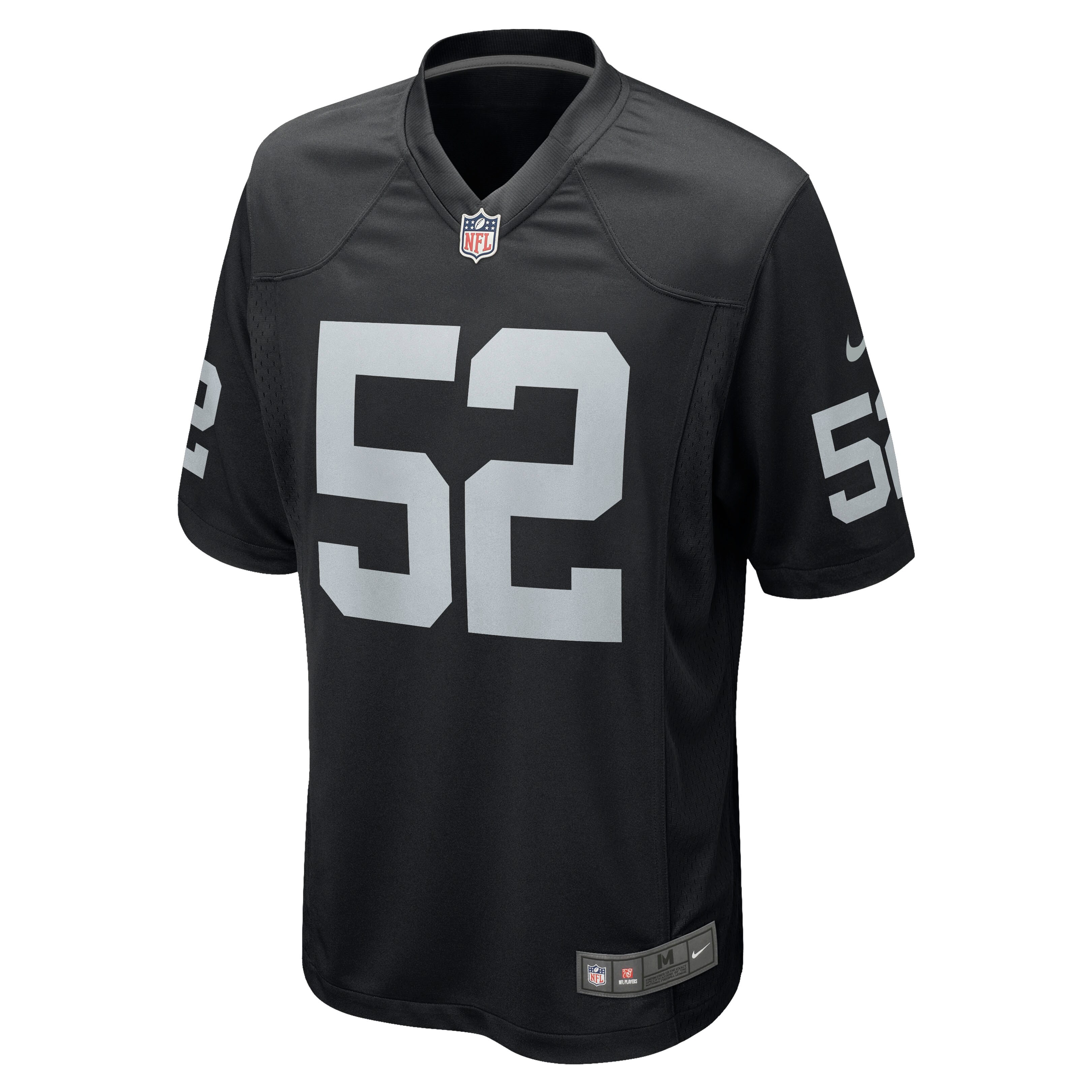 Denzel Perryman Las Vegas Raiders  Game Jersey - Black