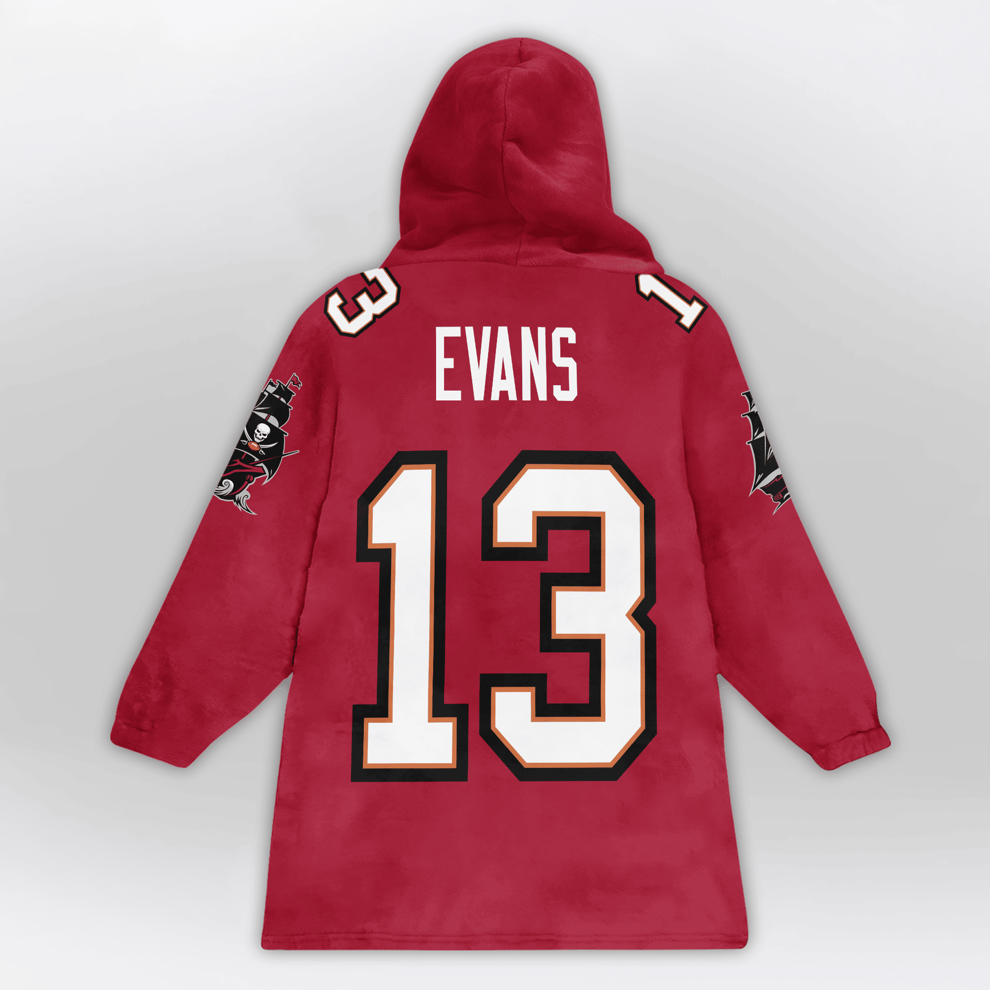 Tampa Bay Football Unisex Blanket Hoodie