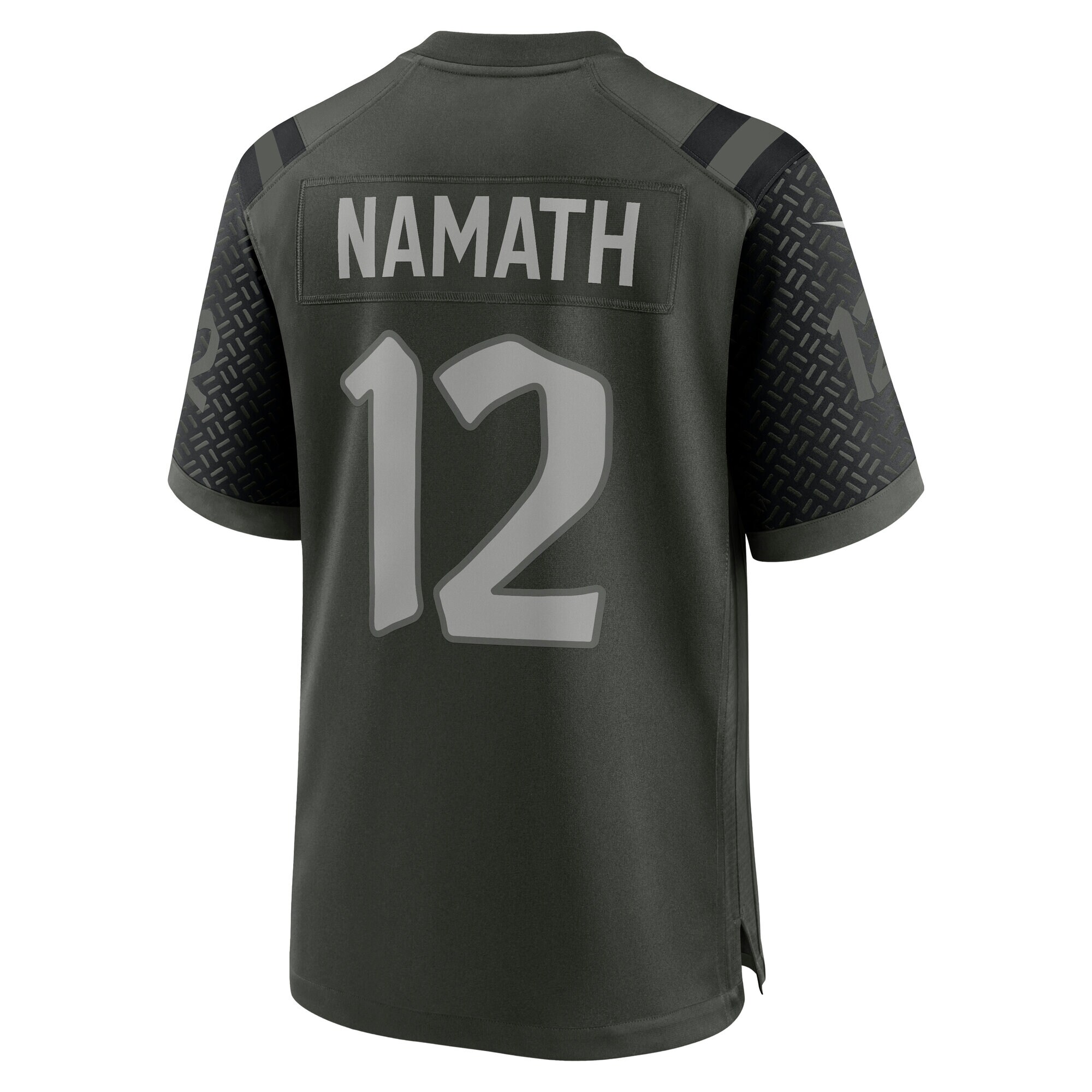 Joe Namath #12 New York Jets 2025 Rivalries Collection Retired Player Game Jersey - Gotham Green