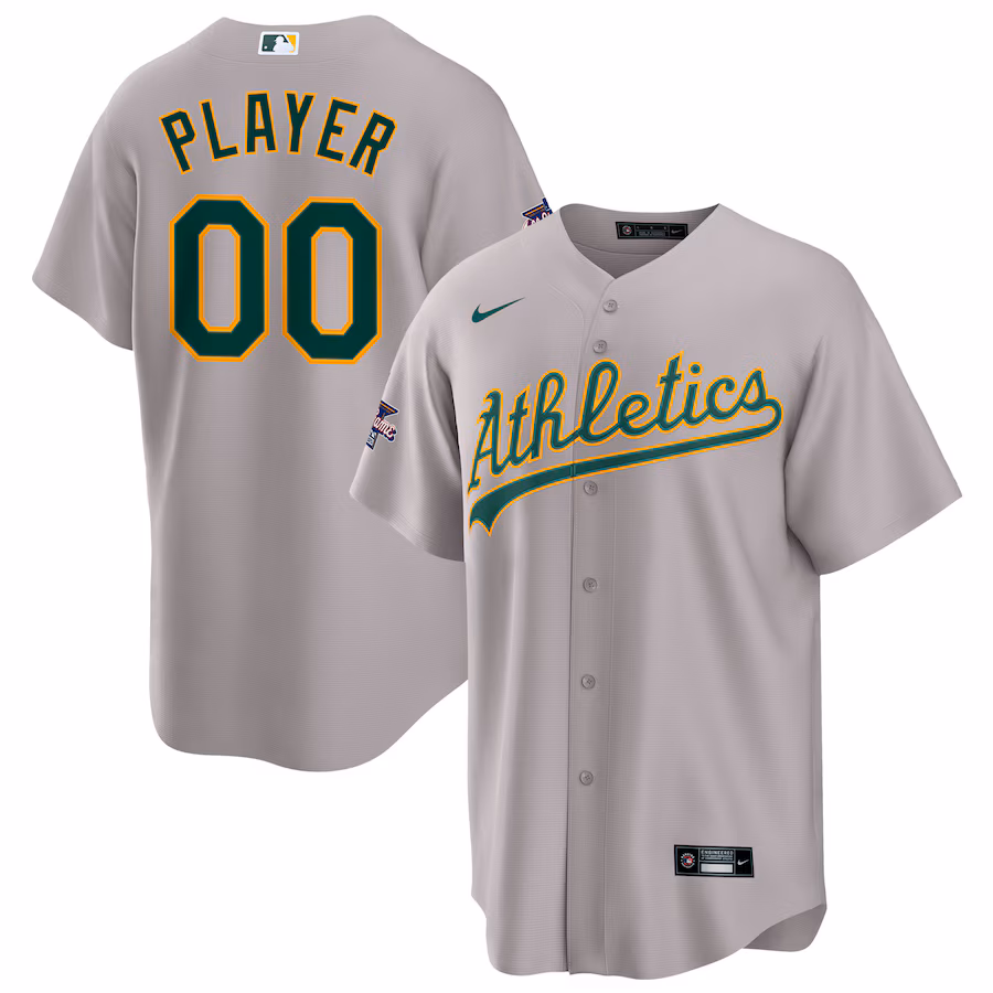 Athletics 2025 MLB All-Star Game Away Pick-A-Player Replica Jersey - Gray
