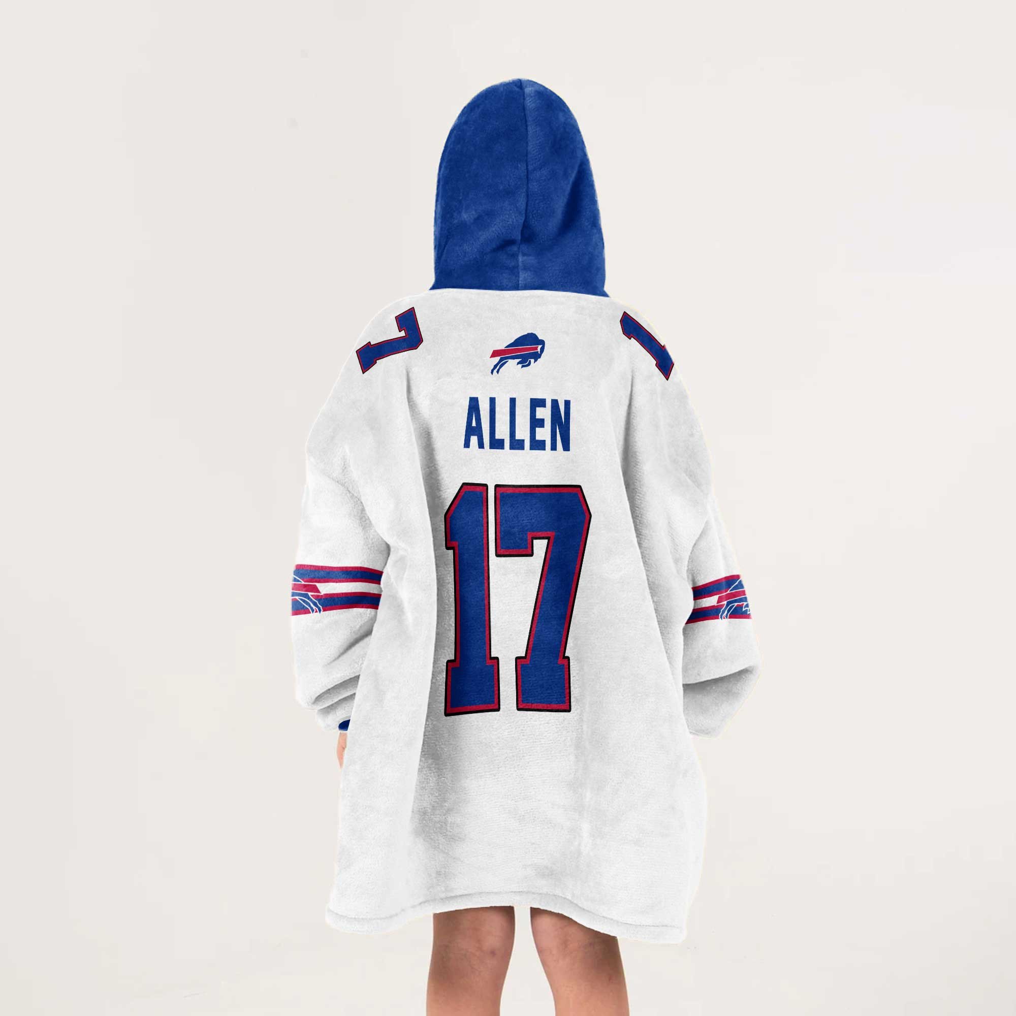 Mafia J.A 17 Buffalo Football Unisex Blanket Hoodie