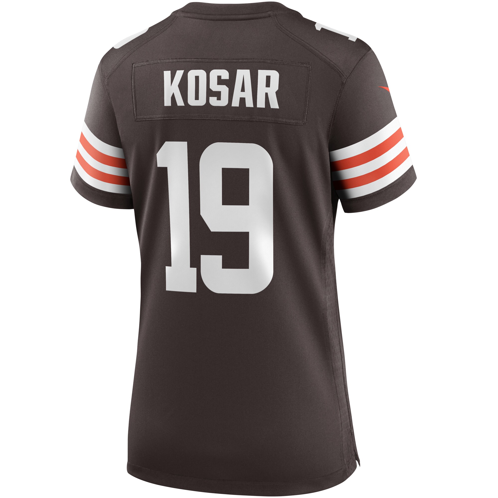 Bernie Kosar Cleveland Browns Women's Game Retired Player Jersey - Brown