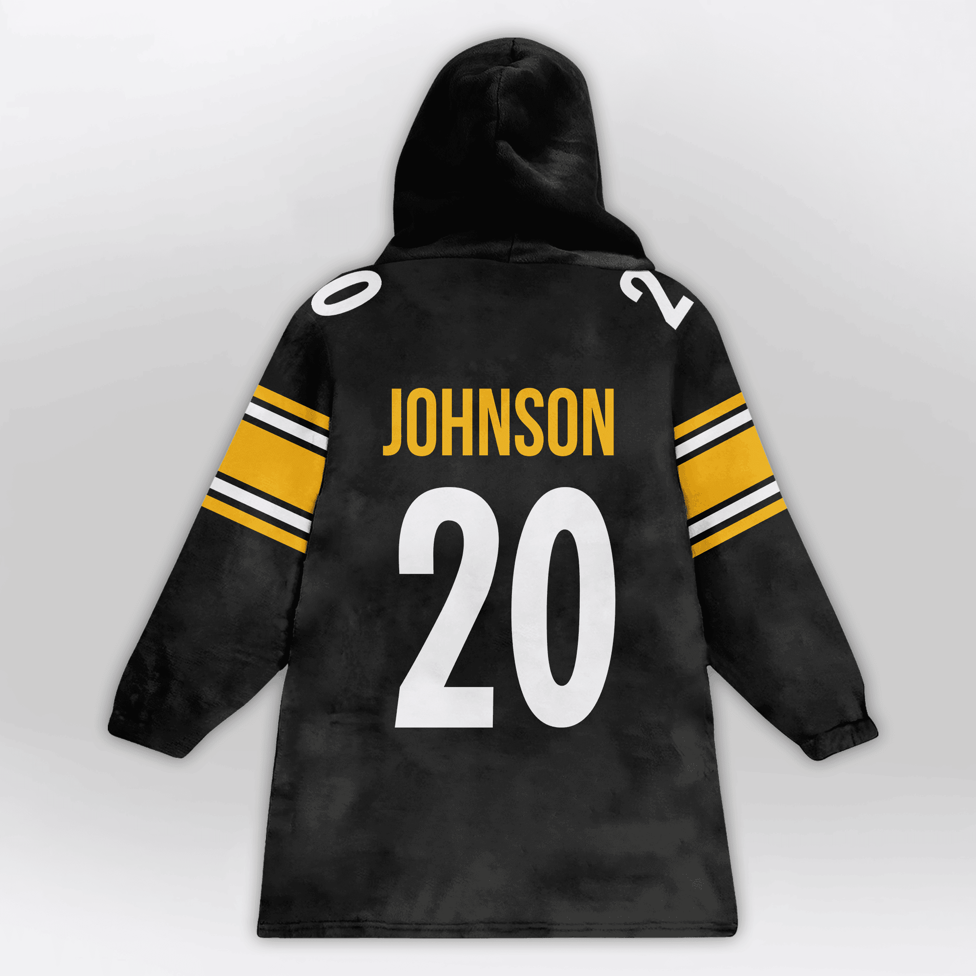 Kid 20 Pittsburgh Football Unisex Blanket Hoodie