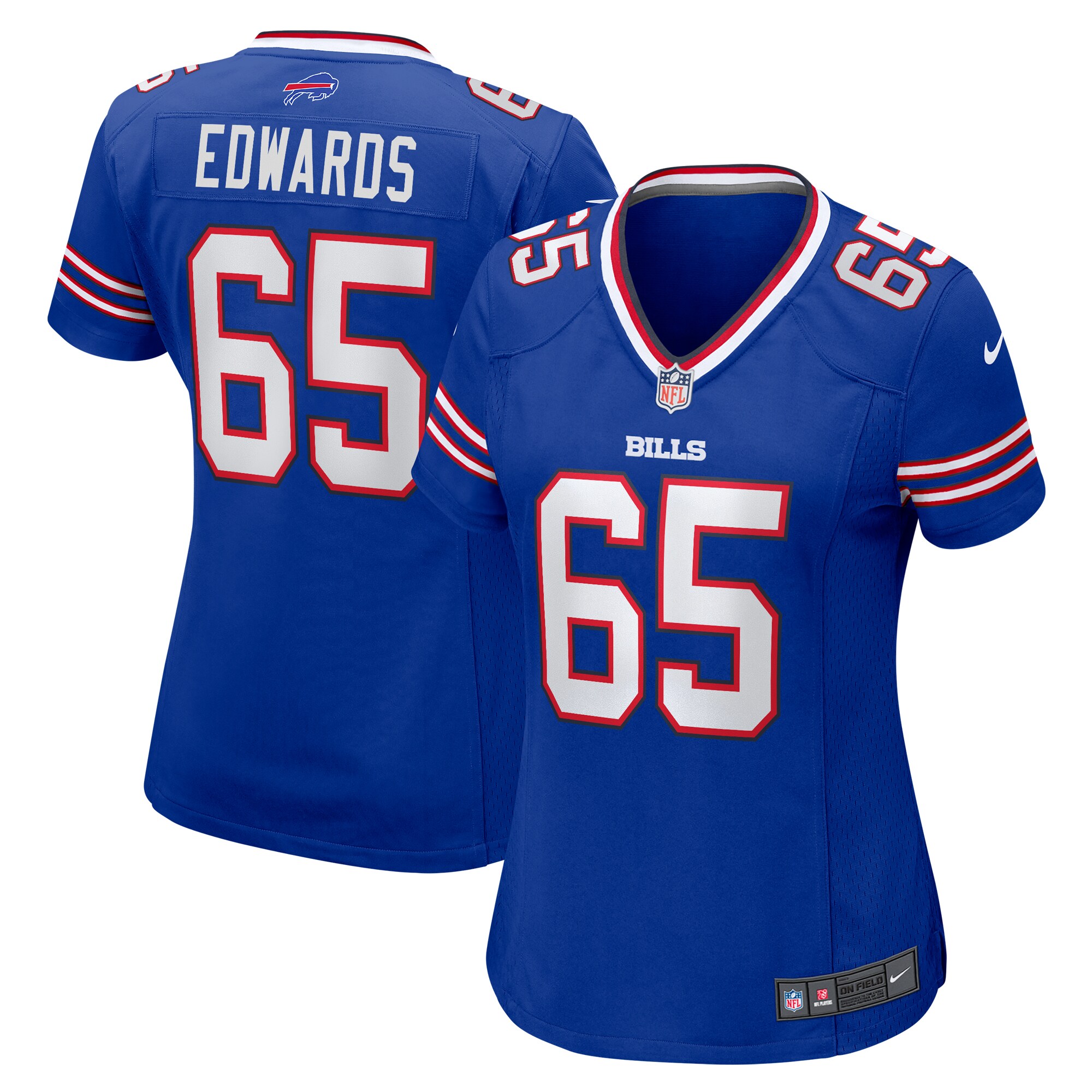 Mike Edwards Buffalo Bills Women's Game Jersey -  Royal