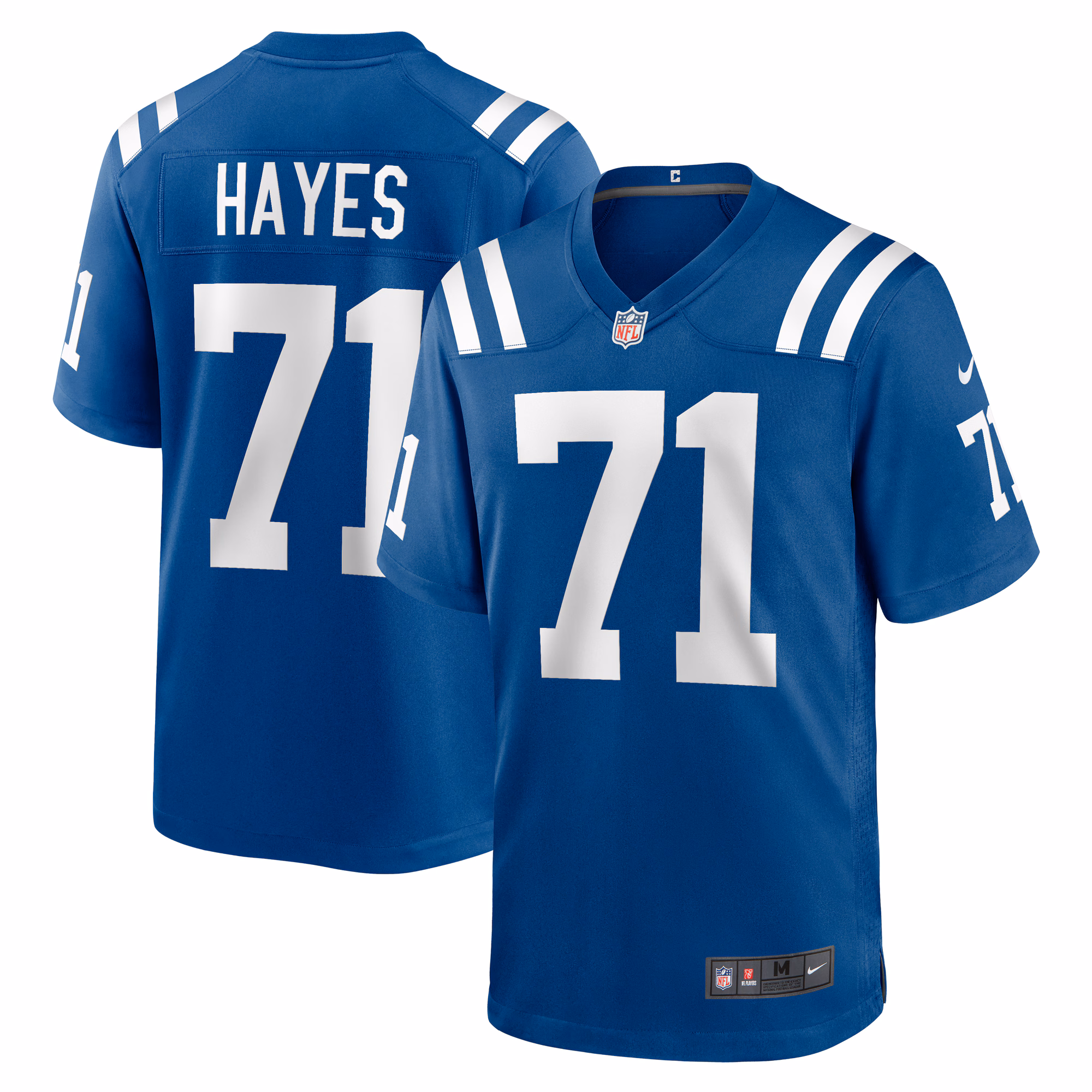 Ryan Hayes Indianapolis Colts Team Game Jersey -  Royal