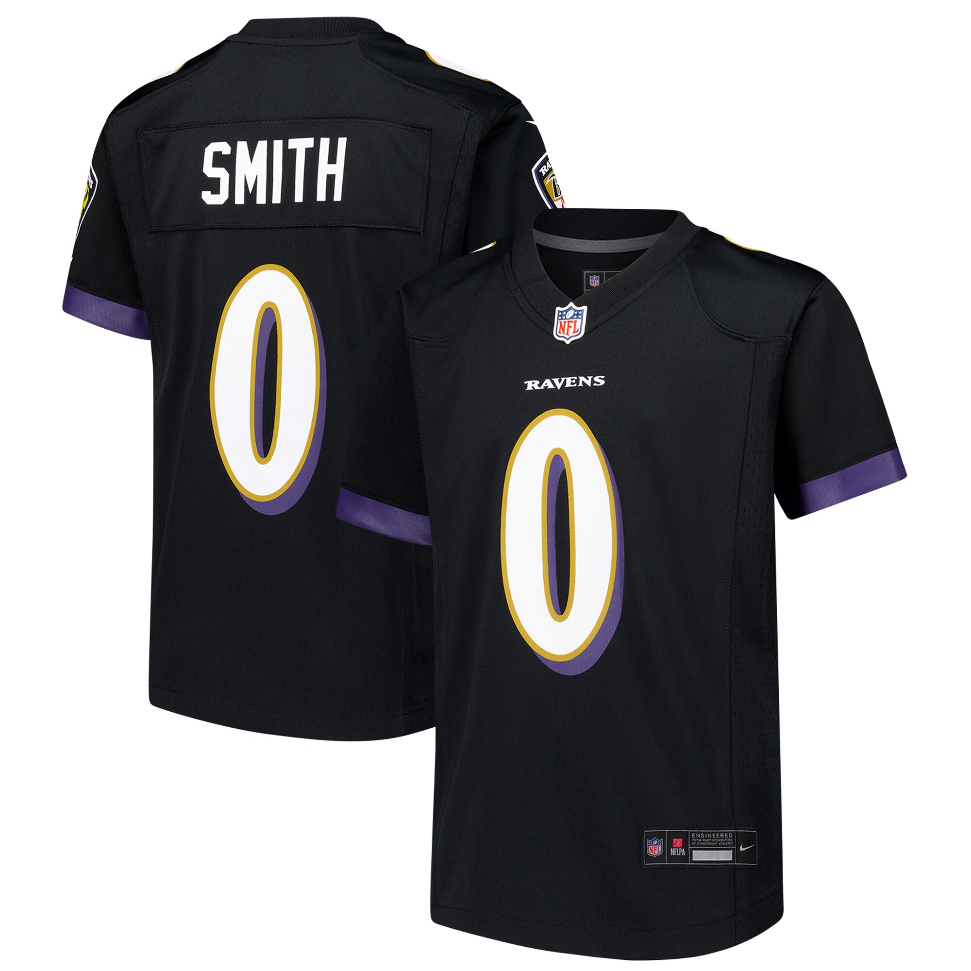 Roquan Smith Baltimore Ravens Youth Alternate Player Game Jersey - Black