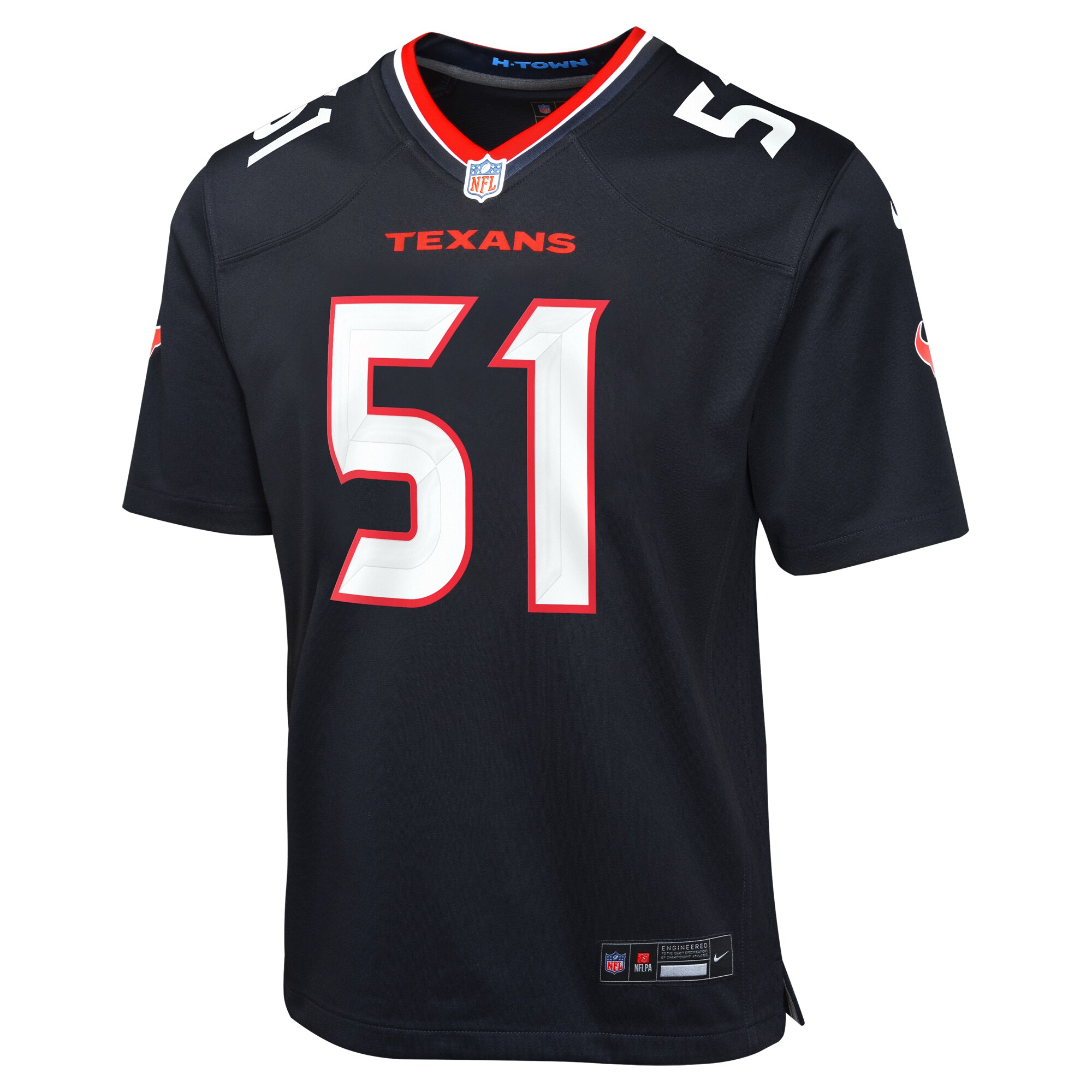 Will Anderson Jr. Houston Texans Youth Game Jersey - Navy