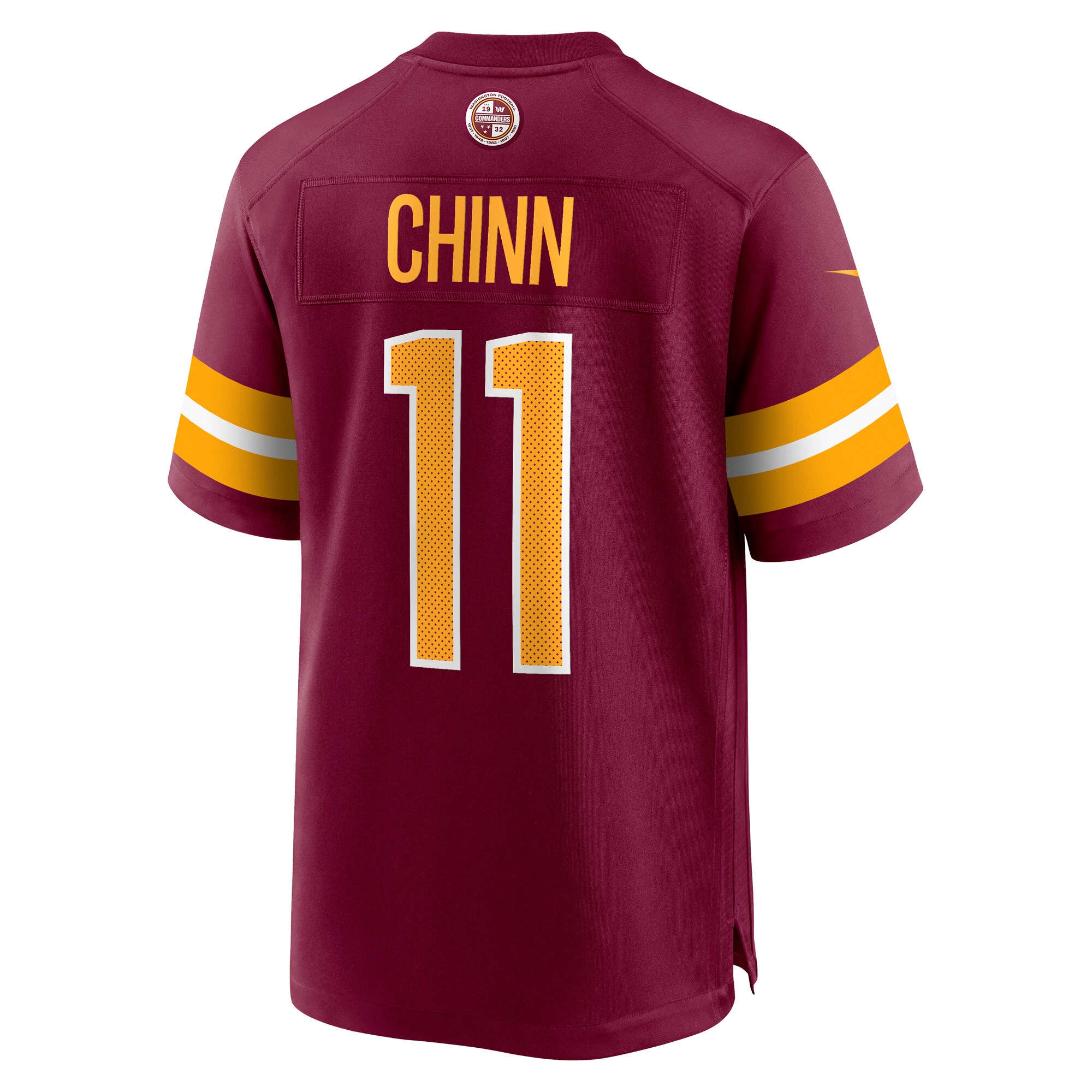 Jeremy Chinn Washington Commanders Game Jersey -  Burgundy