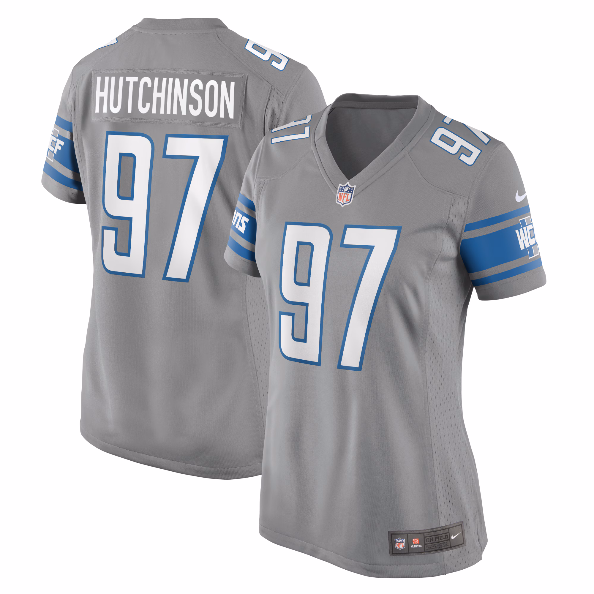 Aidan Hutchinson Detroit Lions Women's Player Jersey - Blue