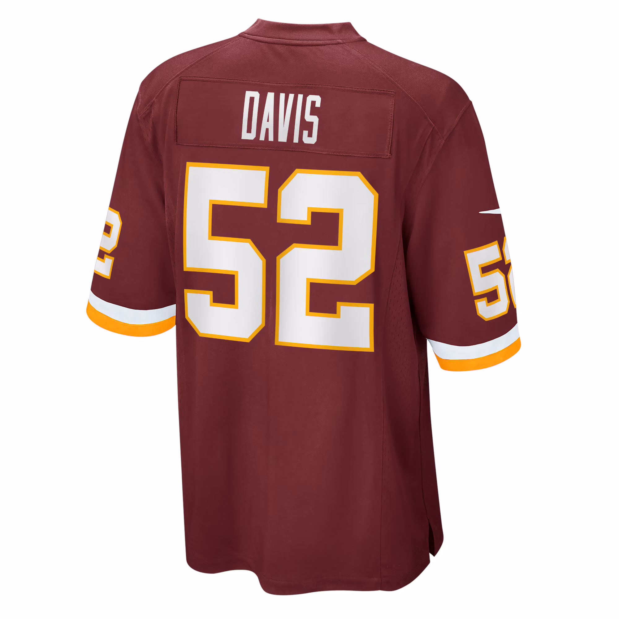 Jamin Davis Washington Football Team 2021 NFL Draft First Round Pick Game Jersey - Burgundy