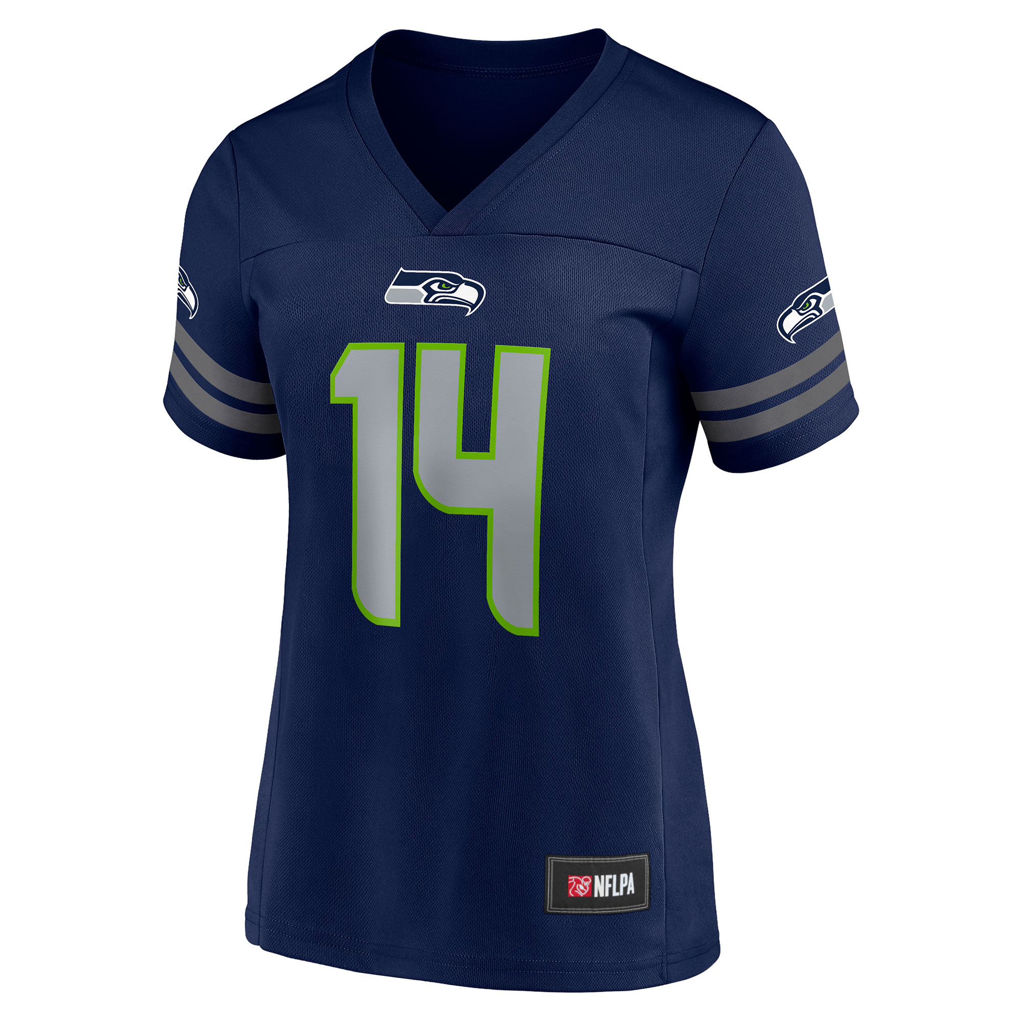 Women's DK Metcalf College Navy Seattle Seahawks Game Time Player Jersey