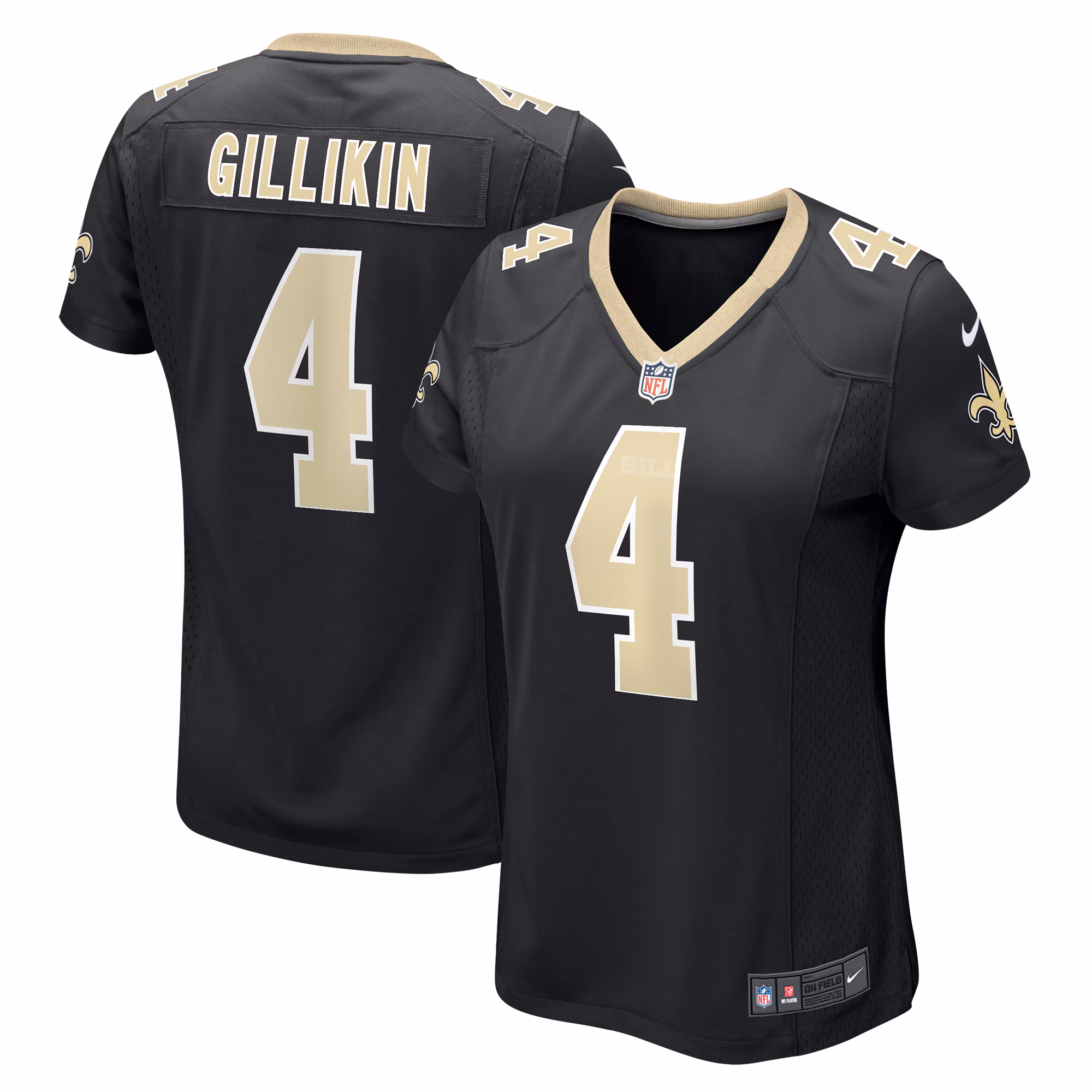 Blake Gillikin New Orleans Saints Women's Game Player Jersey - Black