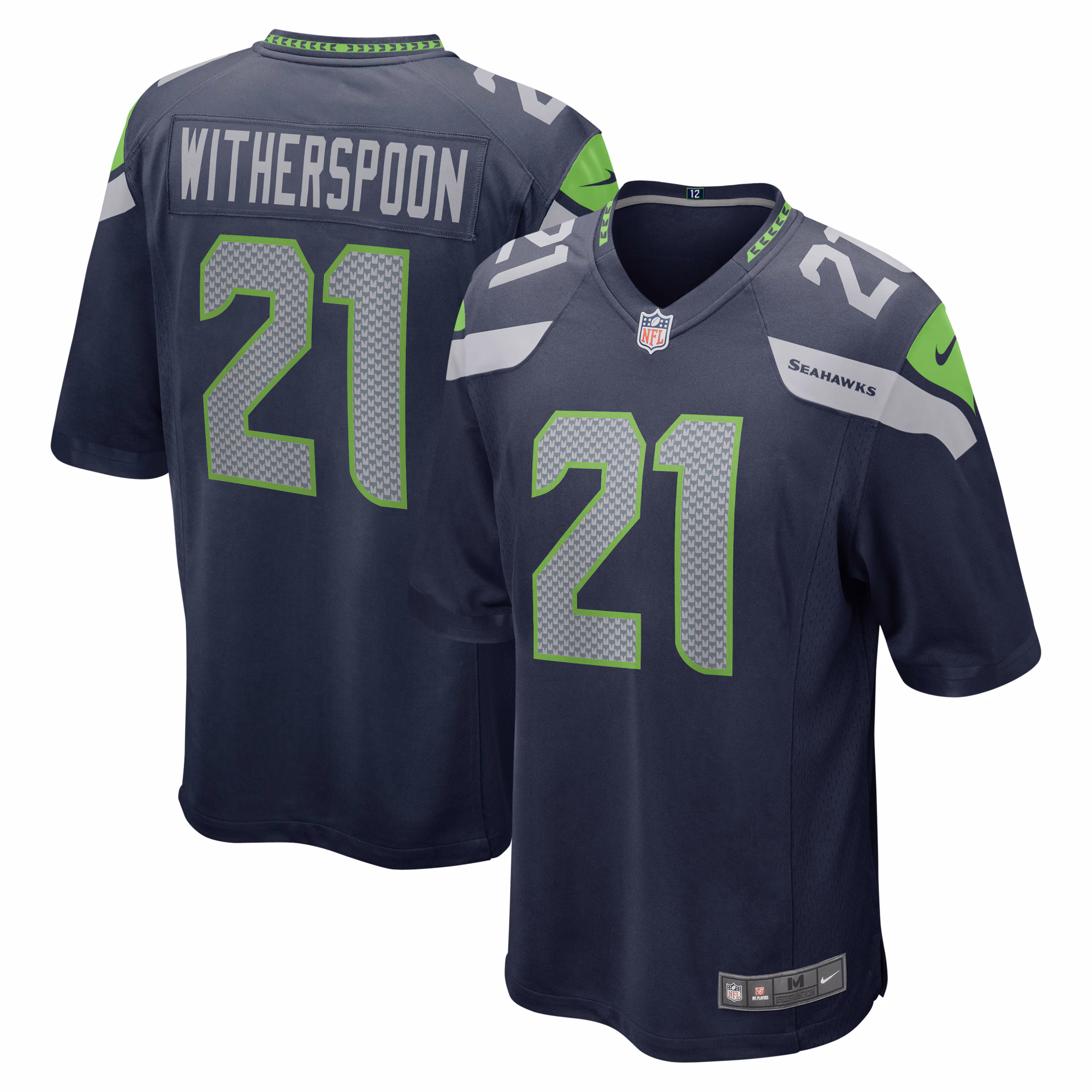 Devon Witherspoon Seattle Seahawks Throwback Player Game Jersey - Royal