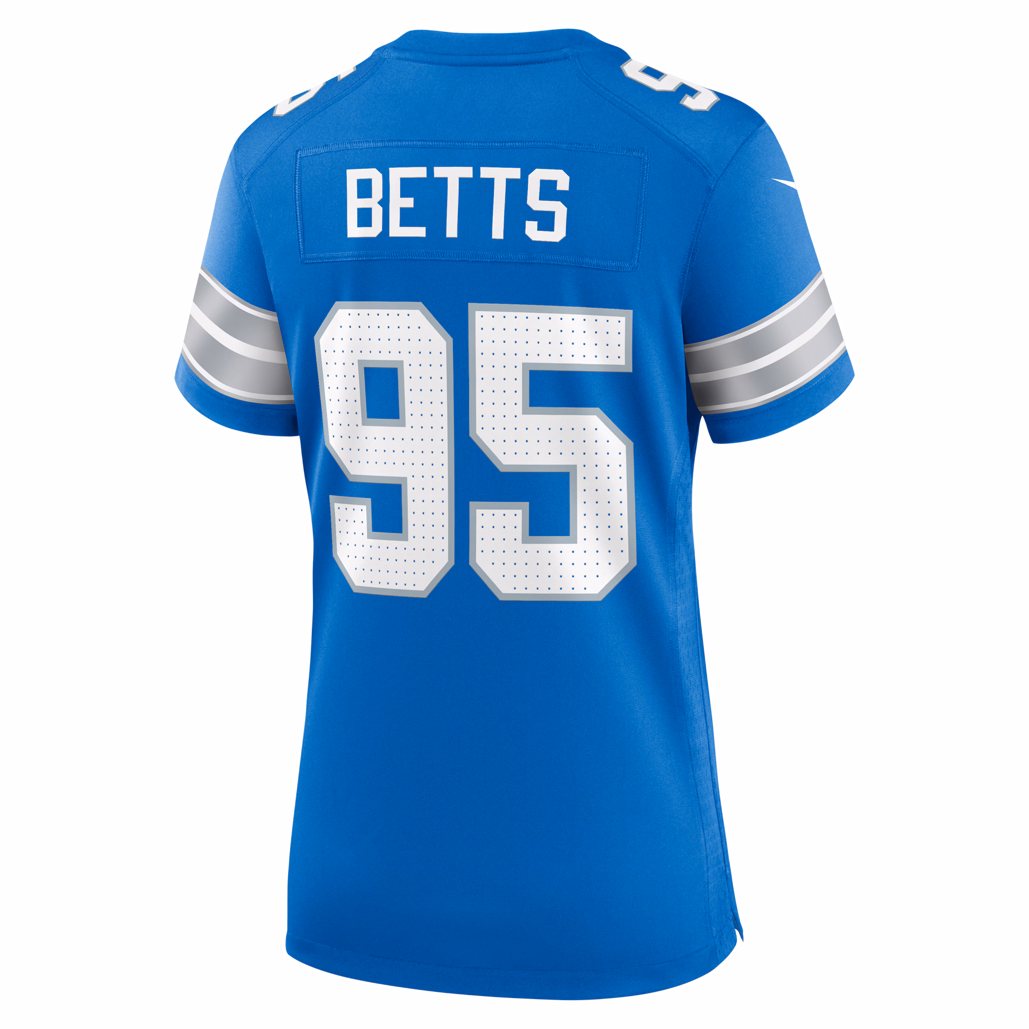 Mathieu Betts Detroit Lions Women's Game Jersey -  Blue