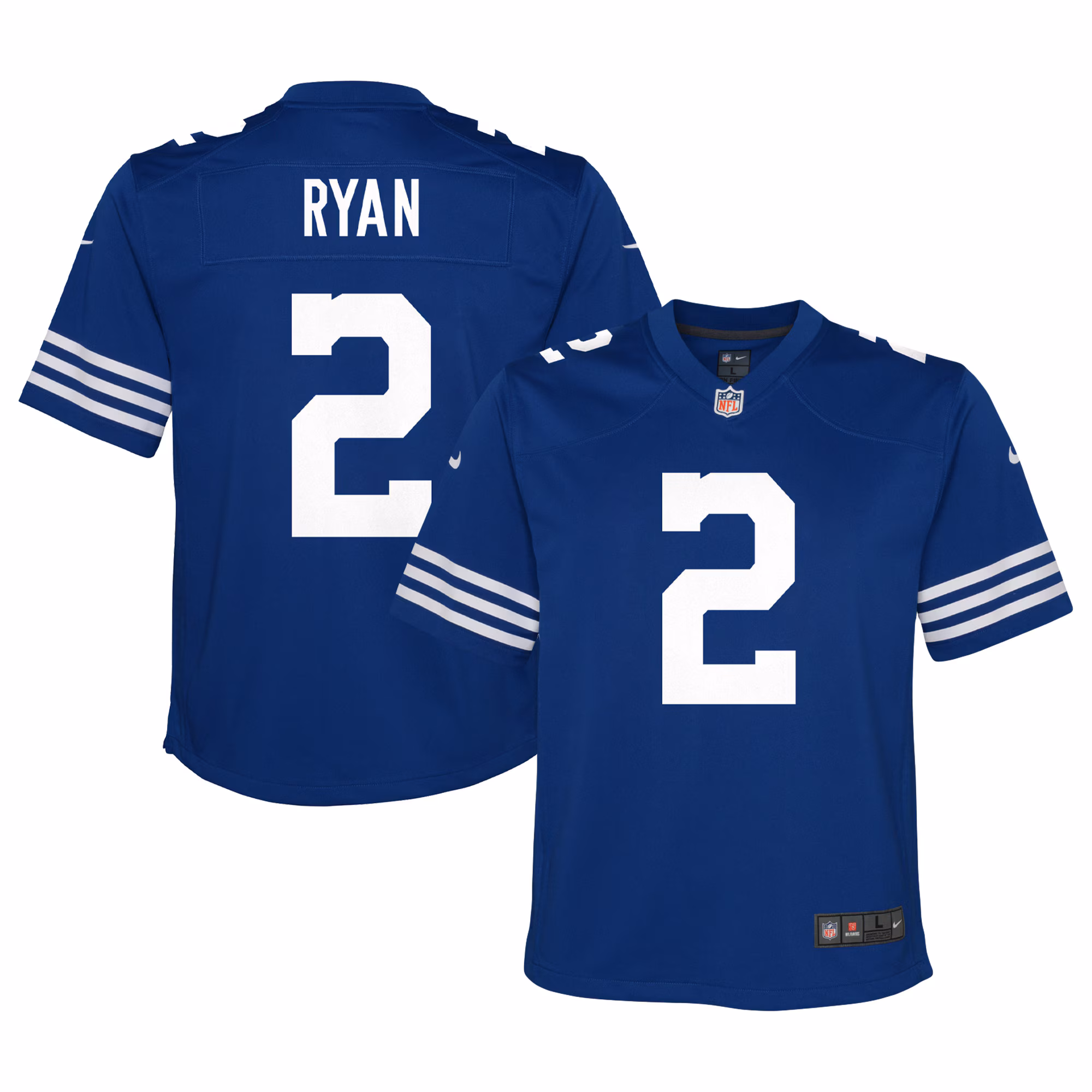 Matt Ryan Indianapolis Colts Youth Alternate Game Jersey - Royal