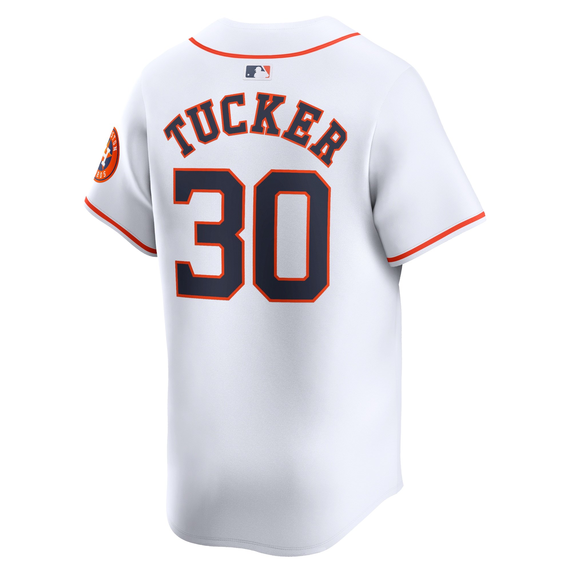 Men's Houston Astros Kyle Tucker  White Home Limited Player Jersey