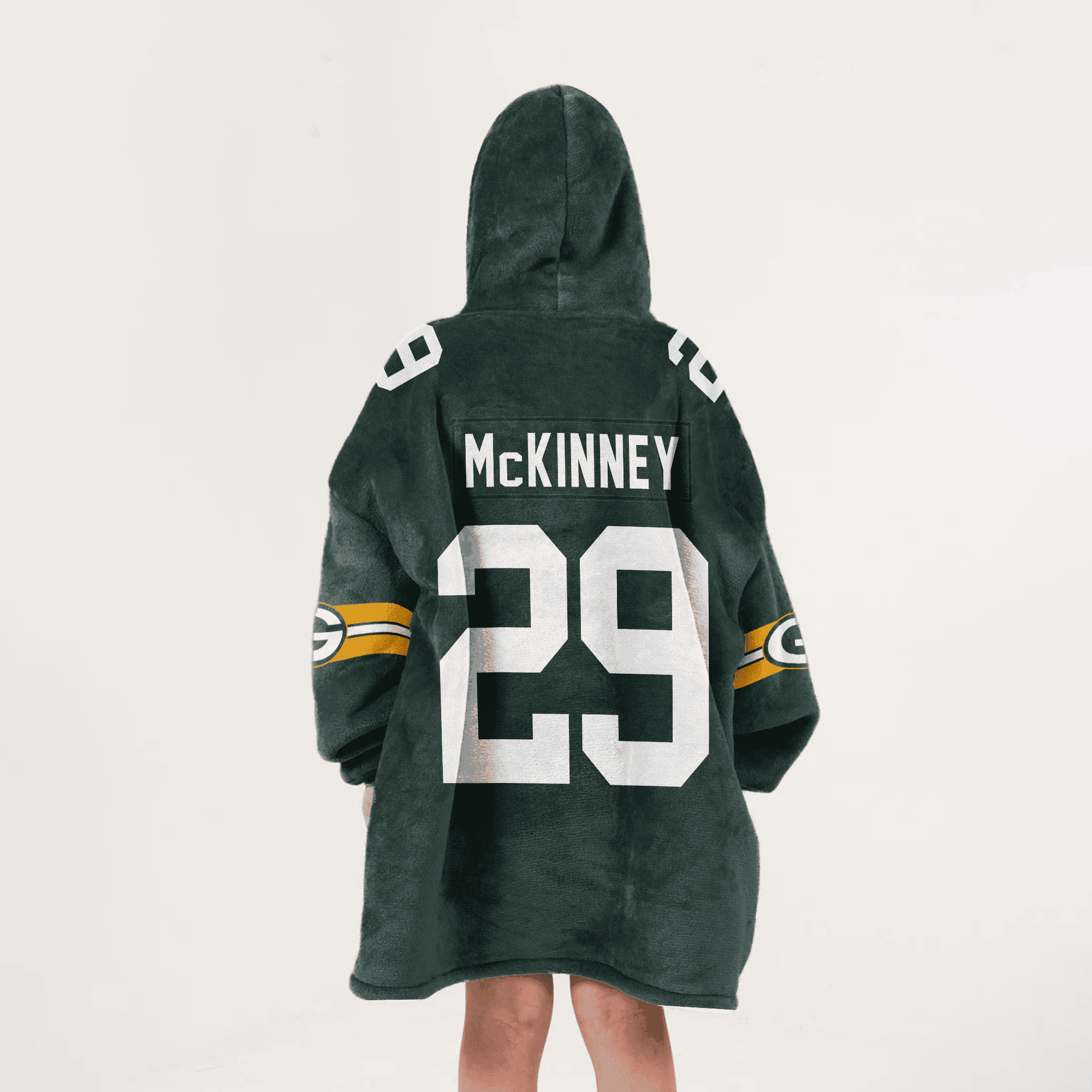 Kid 29 Green Bay Football Unisex Blanket Hoodie